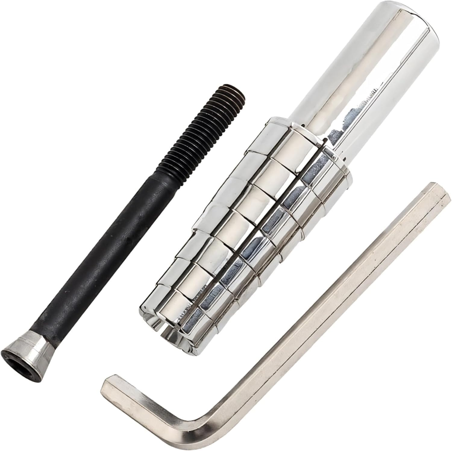 1Set Heavy Duty Expanding Ring Mandrel with Hex Allen Key - Steel Ring Stretcher for Lathe, Ring Turning & Making Tool - Durable Ring Shaper for Jewelry Crafting - Fits Ring Sizes 7 to 14 image number 2