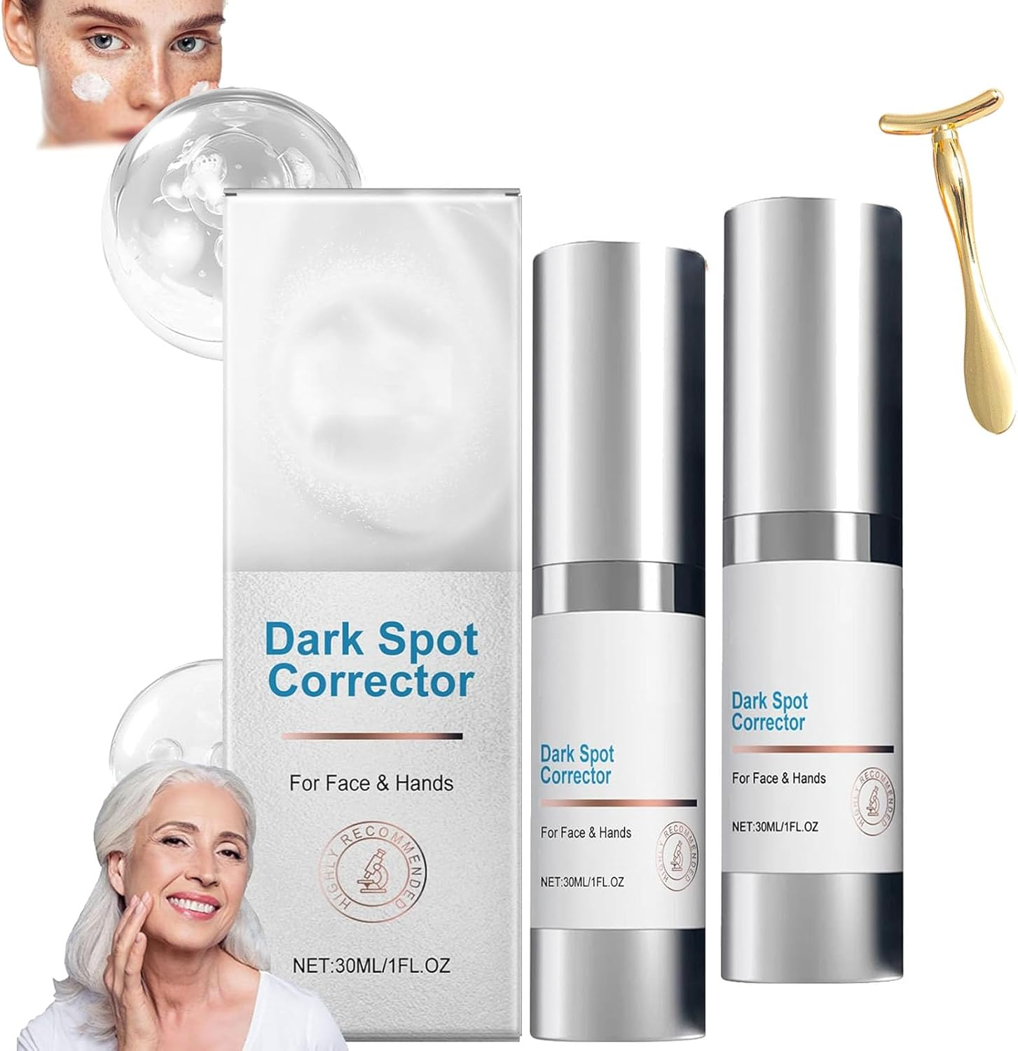 Feline Dark Spot Corrector, Feline Skinscience Cream, Brightens Skin, Reduces Hyperpigmentation, Restores Your Natural Glow, Face, Hands, Arms, and Legs (#1Pc)