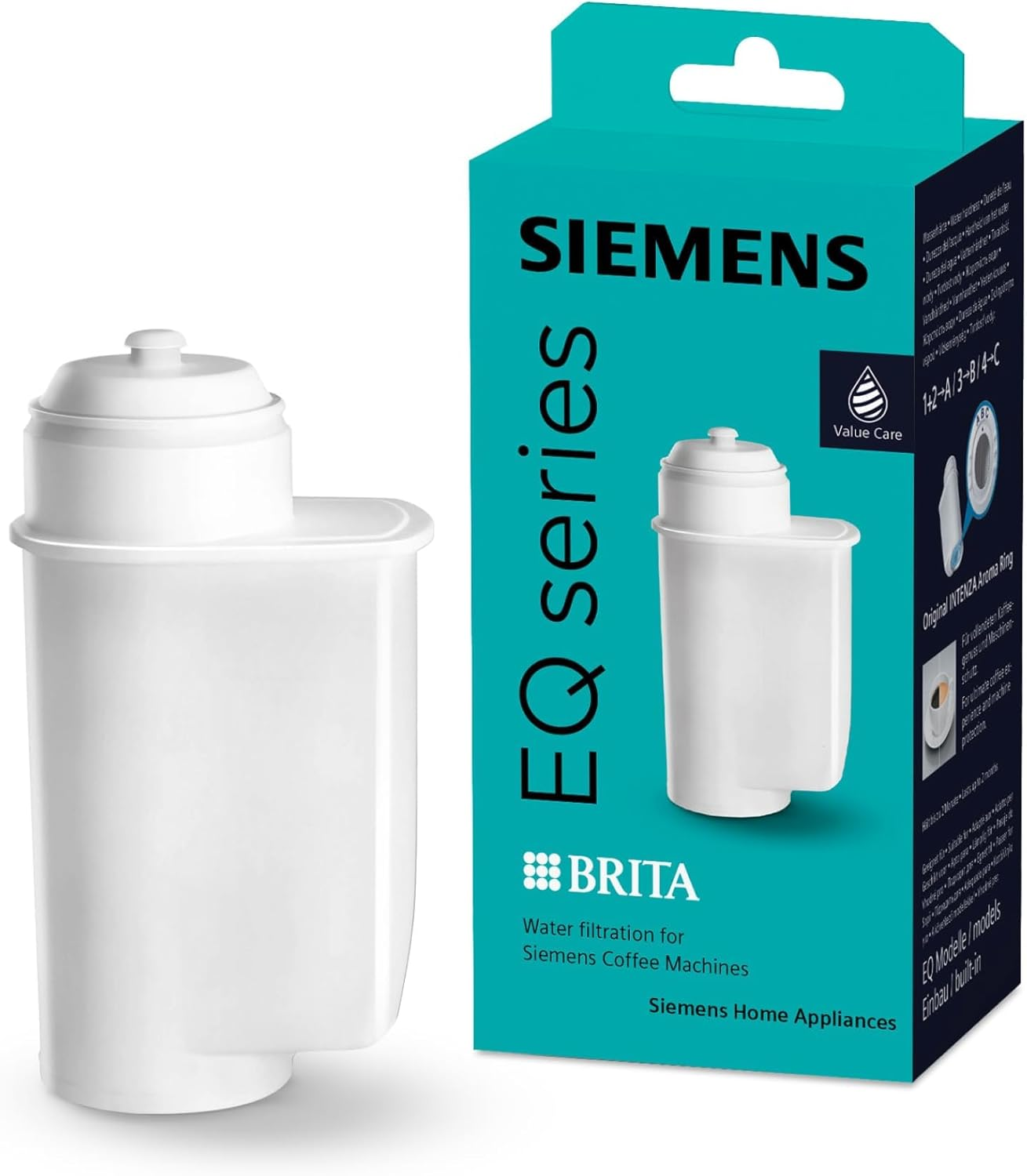 Siemens Brita Intenza Water Filter TZ70033A, Reduces Limescale Content of Water, Reduces Taste-Disturbing Substances, for Fully Automatic Coffee Machines of the EQ Series & Fully Automatic Automatic image number 3