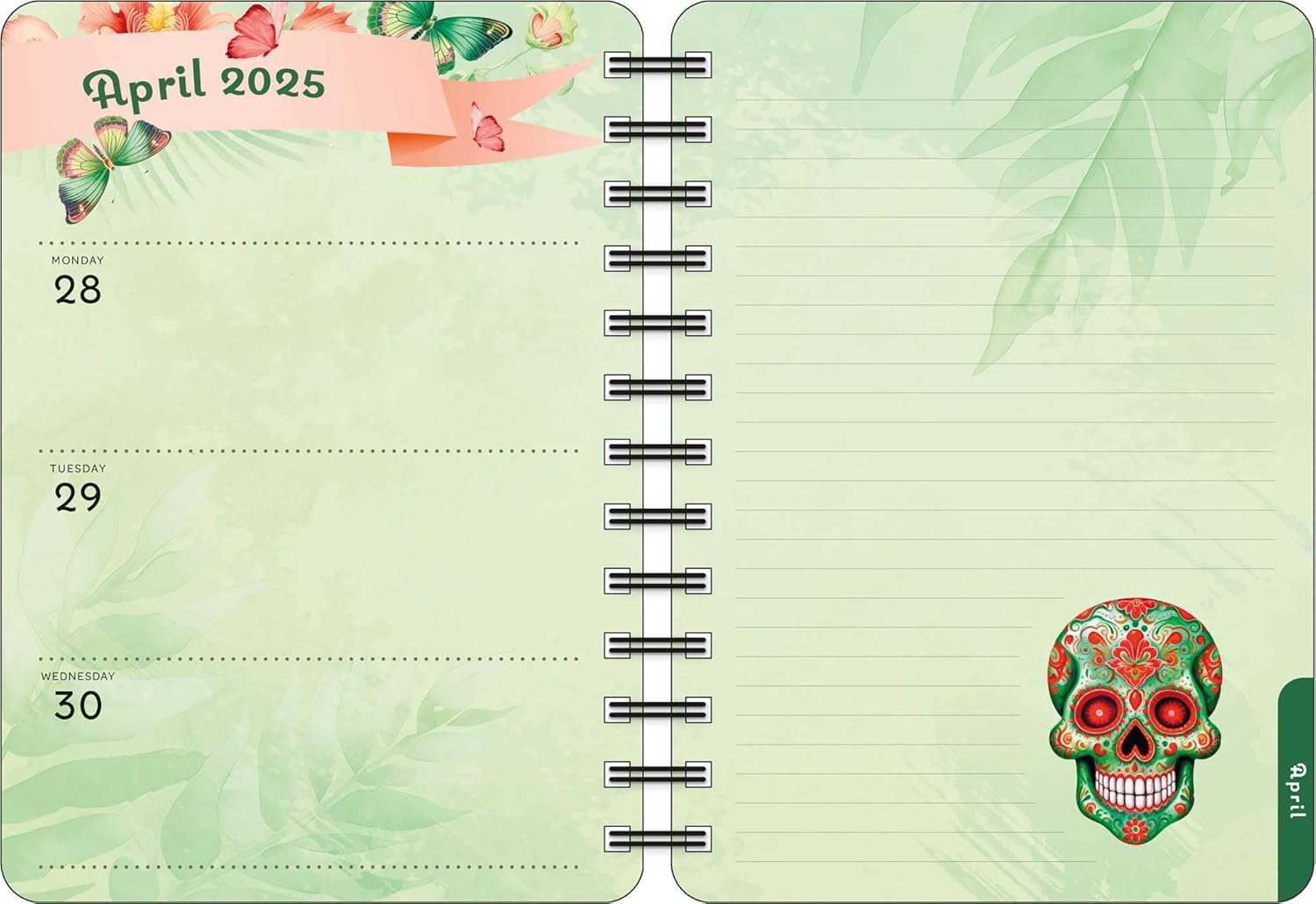 For the Love of Frida 2025 Weekly Planner Calendar: Art and Words Inspired by Frida Kahlo image number 5