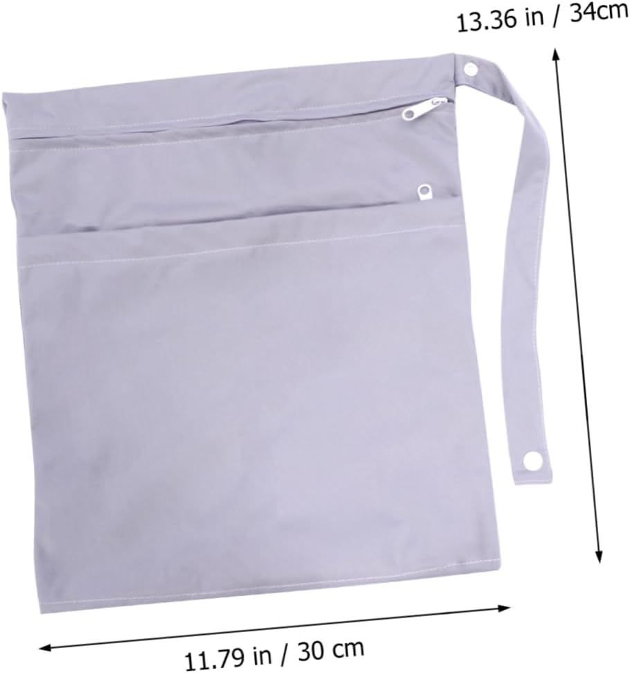 Toyvian Diaper Bag for Travel Wet Bag Diaper Caddy Organizer Large Capacity Compact image number 4