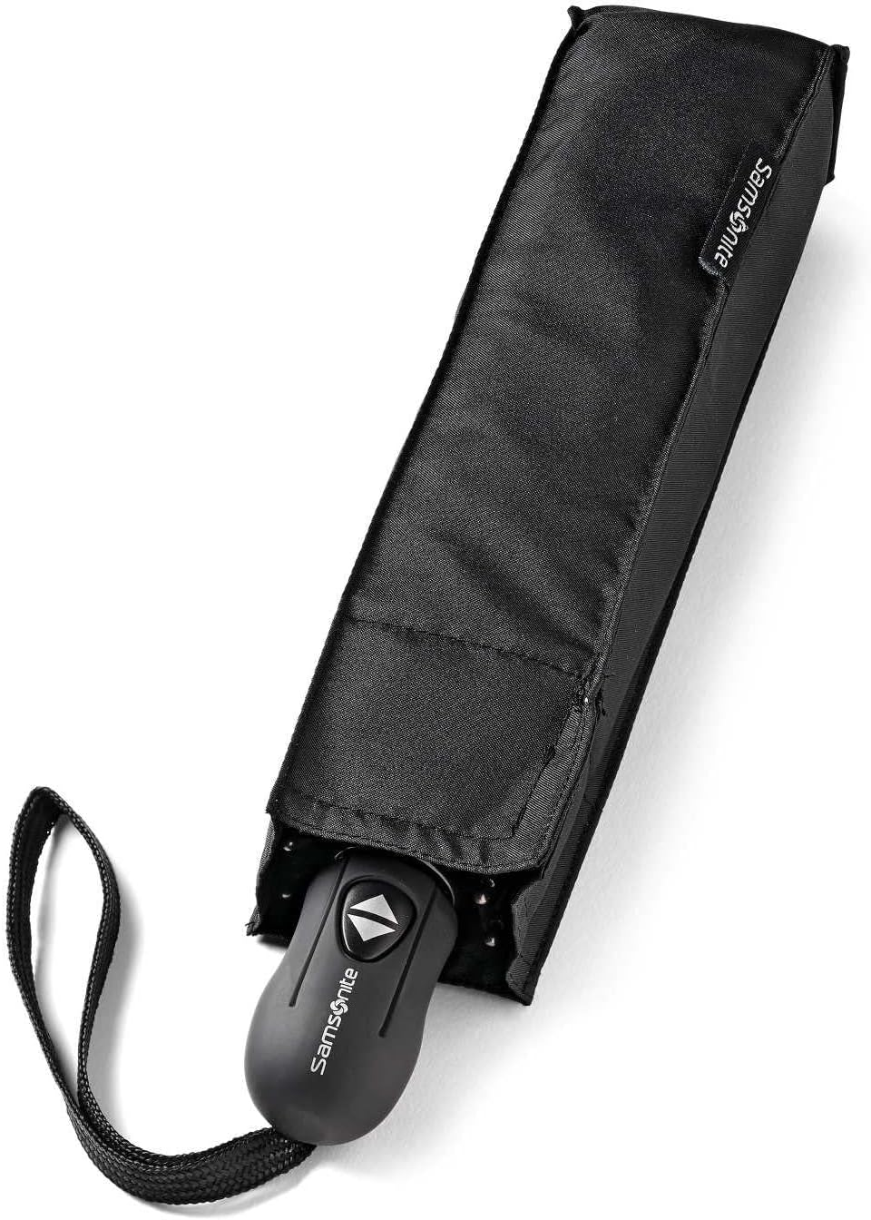 Samsonite Compact Auto Open/Close Umbrella, Black, One Size, Black, One Size, Compact Auto Open/Close Umbrella image number 1