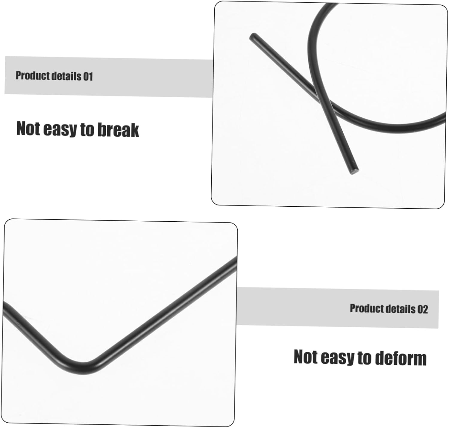 WHAMVOX 5Pcs Water Hose Guide Stake Lawn Garden Hose Holders Guide Spike in Gardening Supplies image number 5