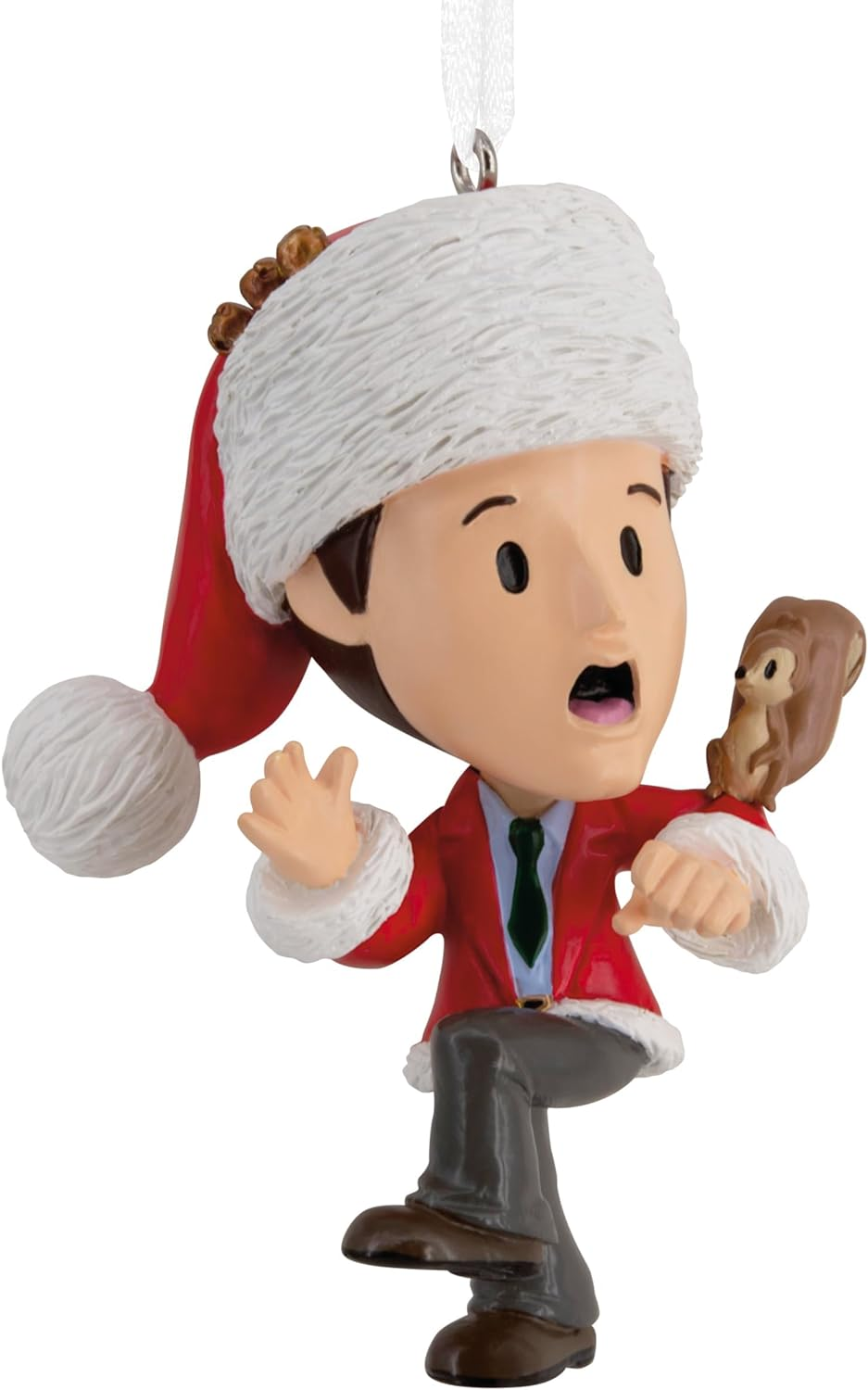 Hallmark a Christmas Story Ralphie in Bunny Suit Blown Glass Christmas Ornament image number 2