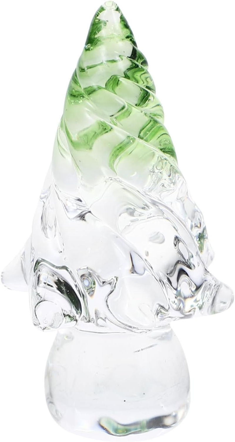 Crystal Christmas Tree Figurine Small Desktop Xmas Tree Decoration for Christmas Party and Home Table Ornament image number 4