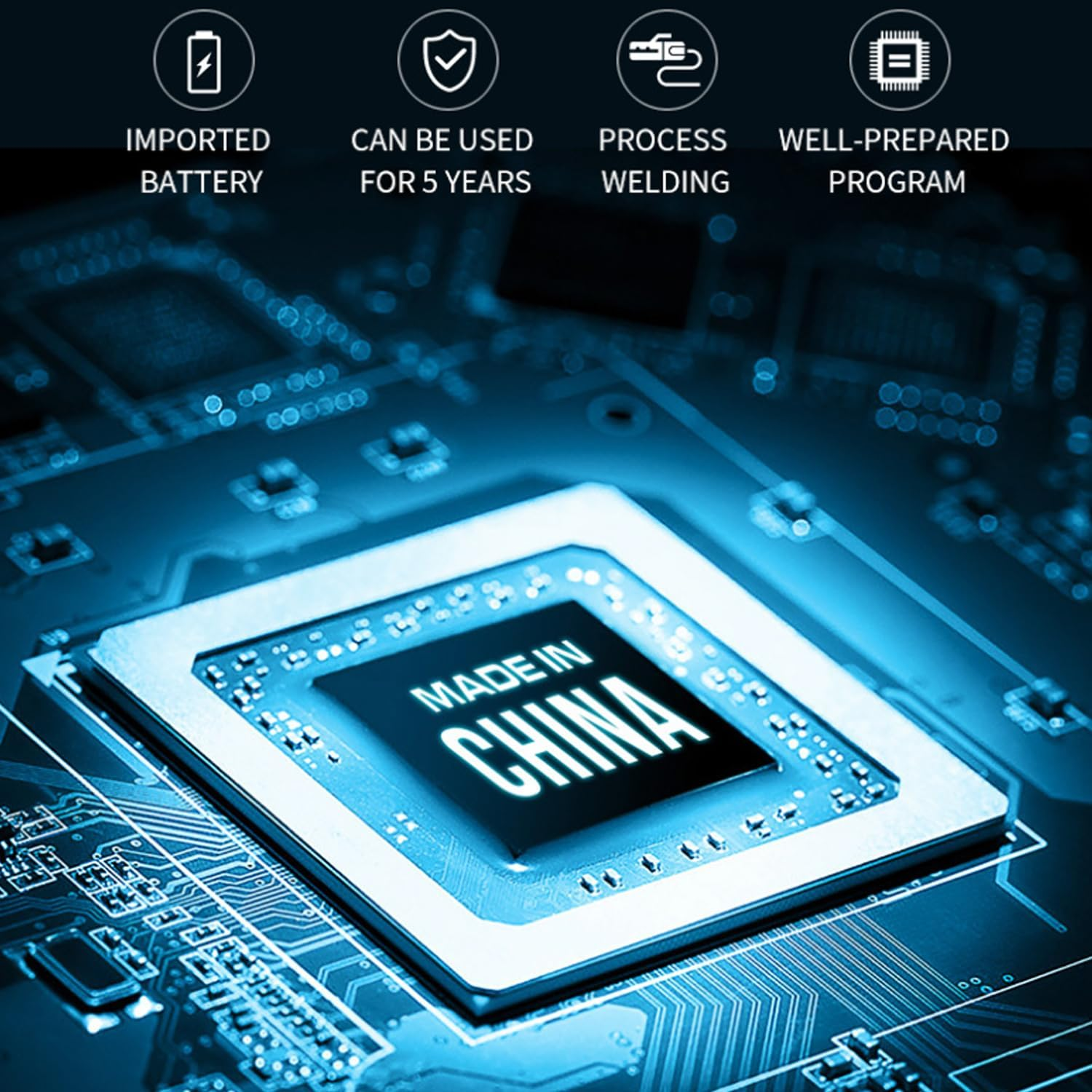 Yotsuba Tyre Pressure Monitoring System, 4 Newly Upgraded External Sensors + Solar Wireless Car TPMS, LCD Display Auto Alarm Real-Time Detection, Enhanced Accuracy, Extended Battery Life image number 2