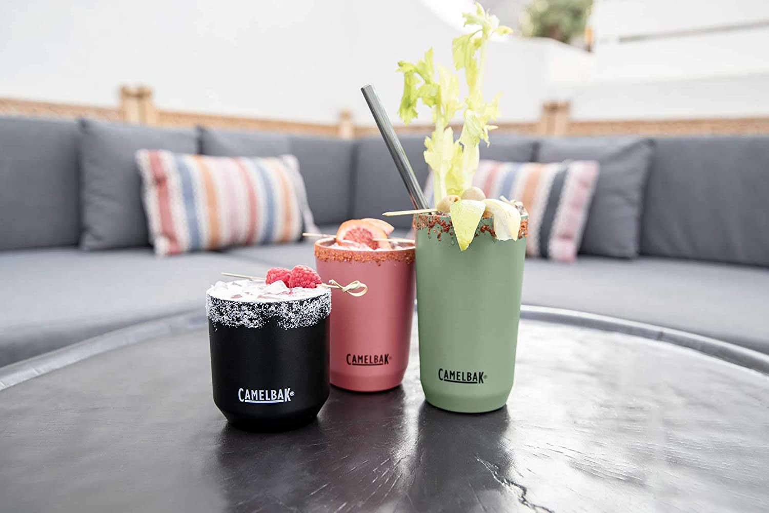 Camelbak Tumbler Stainless Steel Vacuum Insulated 350Ml Moss - Black image number 4