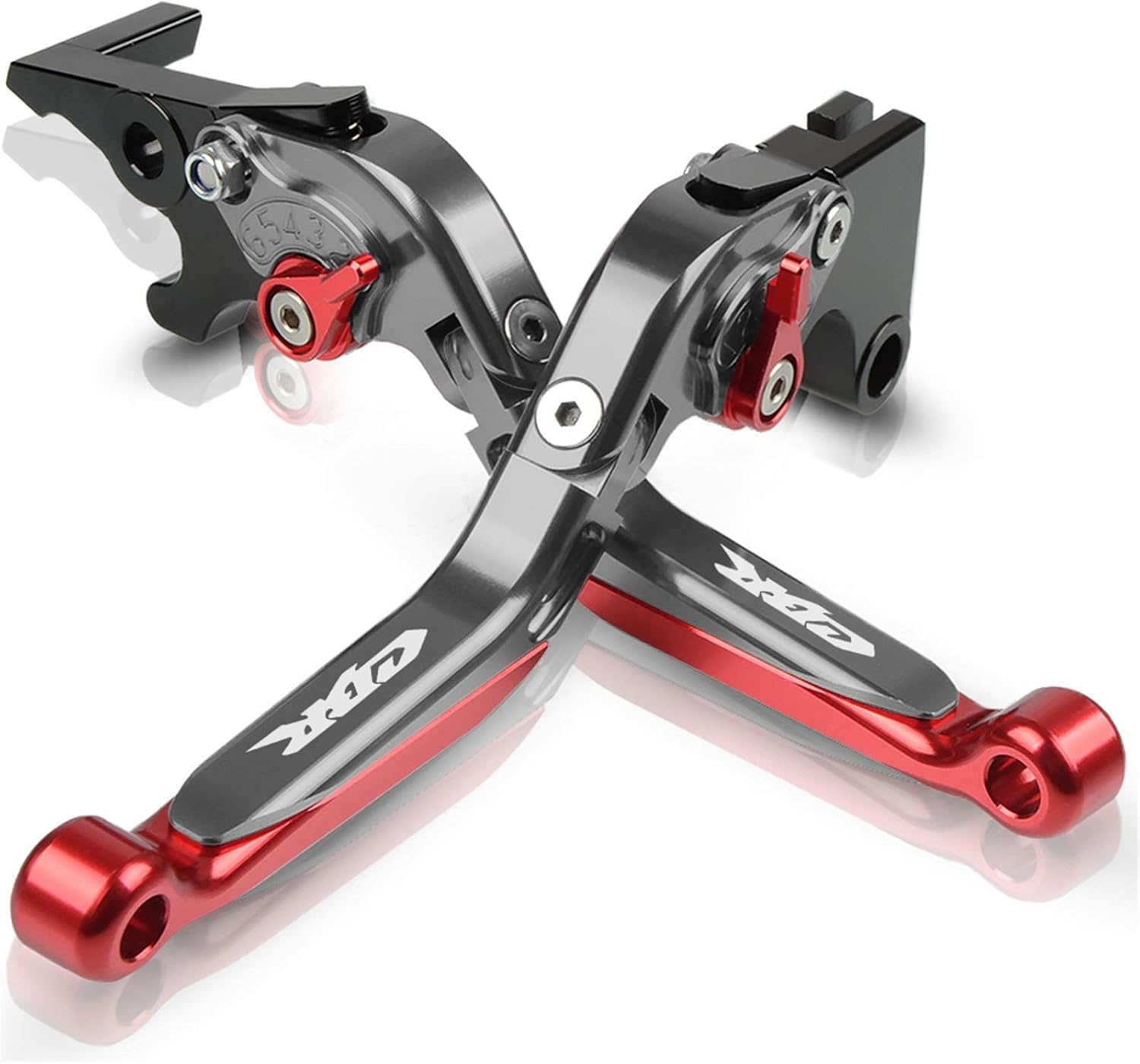 Motorbike Brake Clutch Lever for CBR600RR 600 RR CBR600 RR 2003 2004 2005 2006 Motorcycle CNC Aluminum Motorbike Adjustable Lever Handle (Color : 15) image number 4