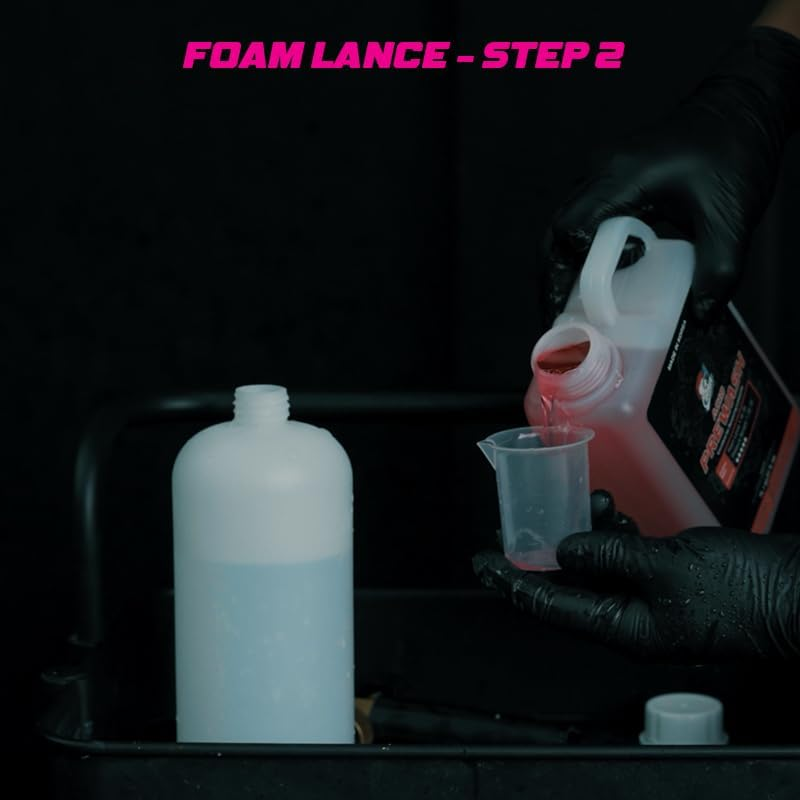 Cobra WRAP TOOLS Acid Pre Wash - Powerful Limescale Remover & Prewash Spray for Vehicles - Enhances Paint Shine - Strong Foamy Formula - Professional Cleaning Solution for Cars & Trucks | 1L image number 3