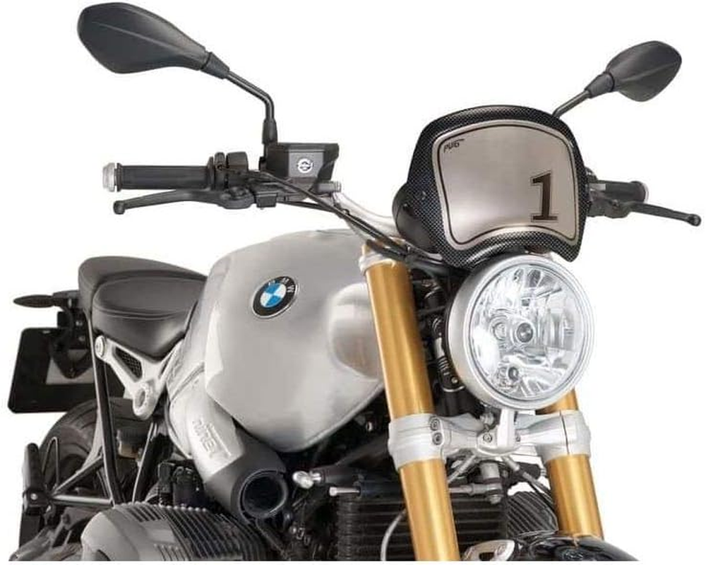 Puig Front Plate Carbon Look 9167C 14', R Nine T Pure 17'-19'