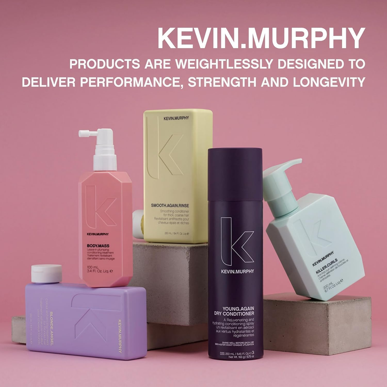 KEVIN.MURPHY BLONDE.ANGEL.WASH - Blonde Shampoo - Purple Shampoo for Blonde & Grey Hair - Colour Enhancement Hair Care - Colour Safe - Paraben & Sulphate Free - 1000 Ml / 33.8 Fl Oz image number 4