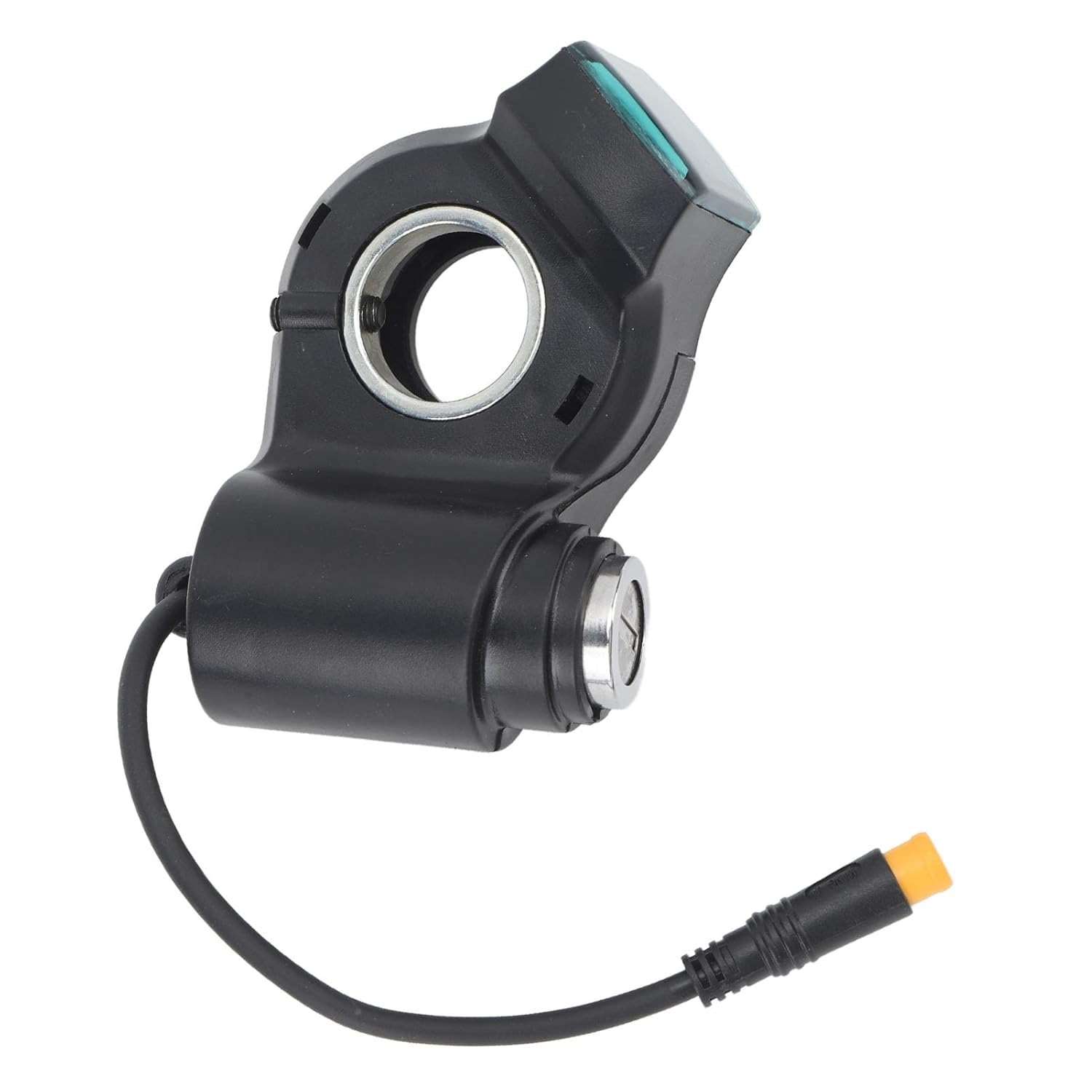 Electric Scooter Handlebar Switch Lock,10 Inch ABS 3 Pin Electric Scooter Key Switch Lock with Digital Battery Power Display,For Secure And image number 2