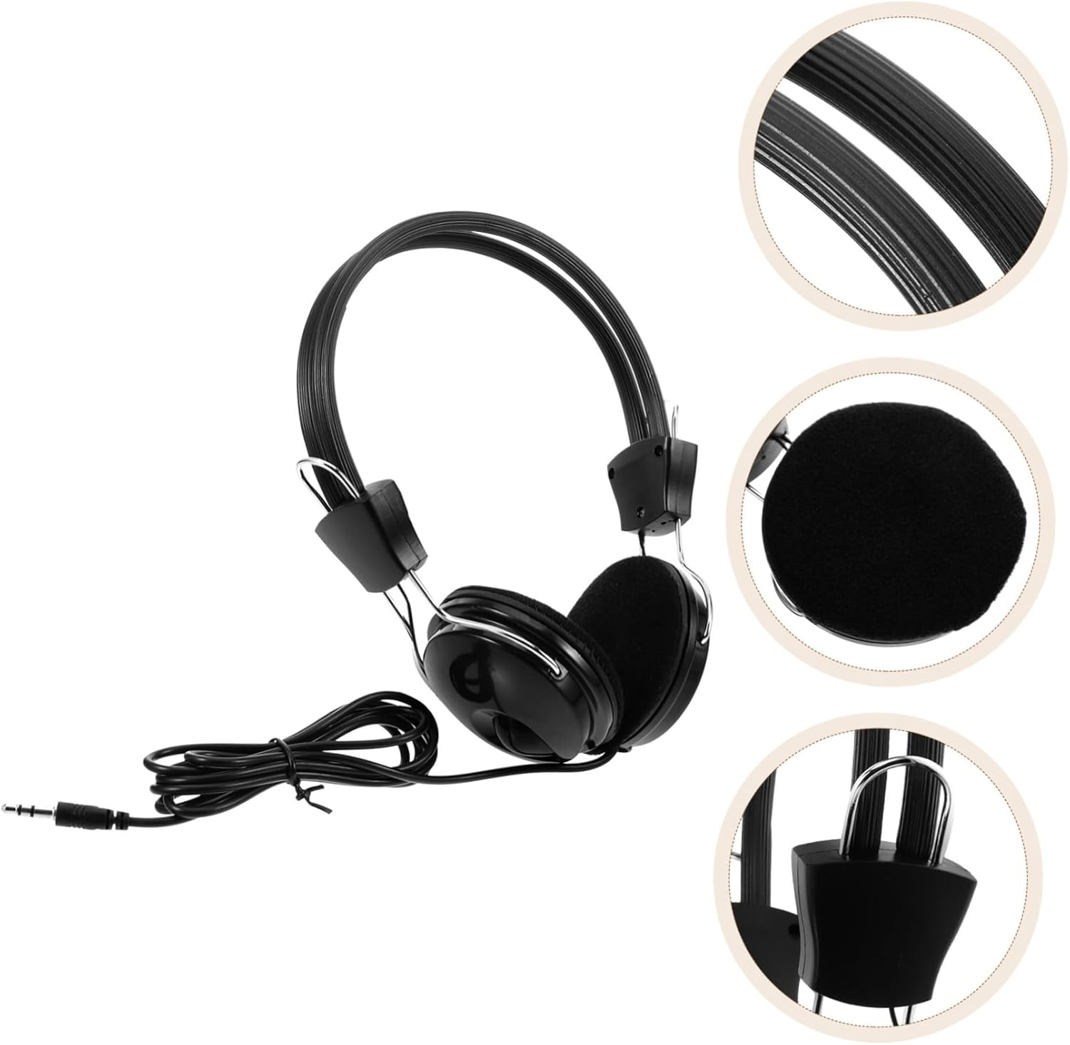 KALLORY Adjustable Metal Detector Headphone Noise Isolation for Treasure Hunting Portable Gold Search Accessory High Precision Sound Comfortable Fit image number 6