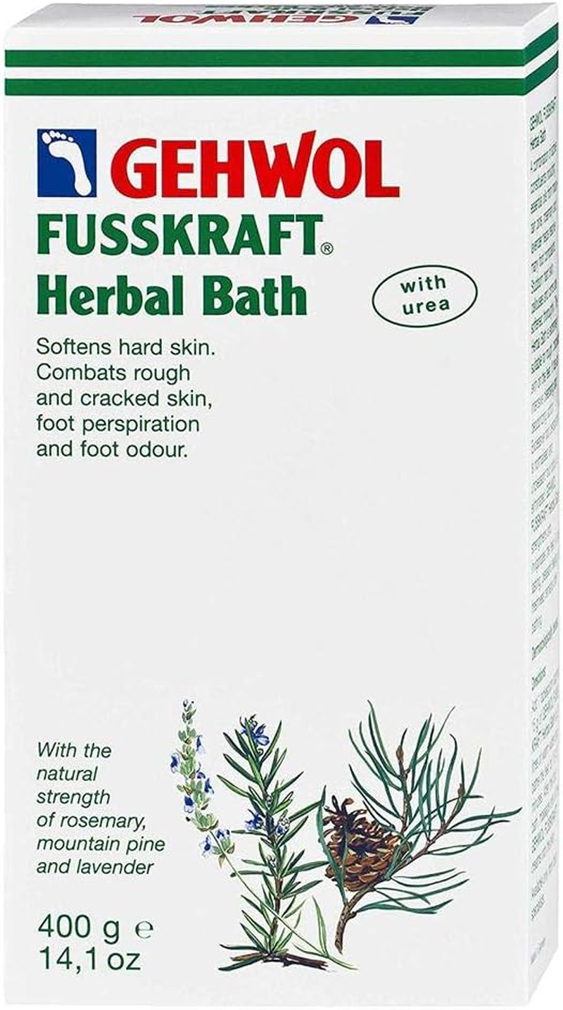 Gehwol Fusskraft Herbal Bath Hard Cracked Skin 400G - Multi Quantity