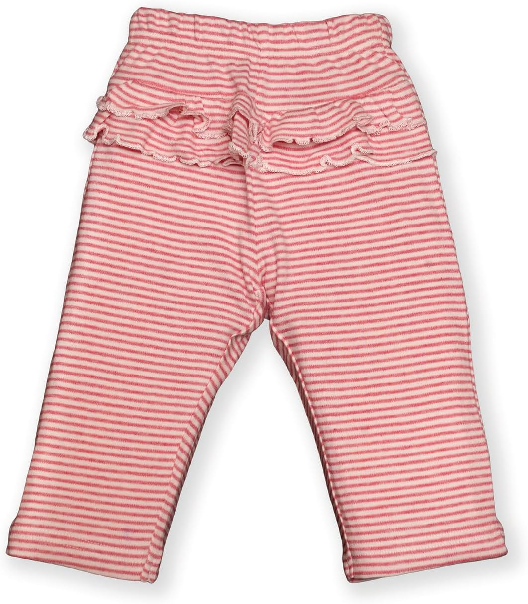 Baby 100% Cotton Bodysuit and Pant Multipack, 6-Piece Set image number 6