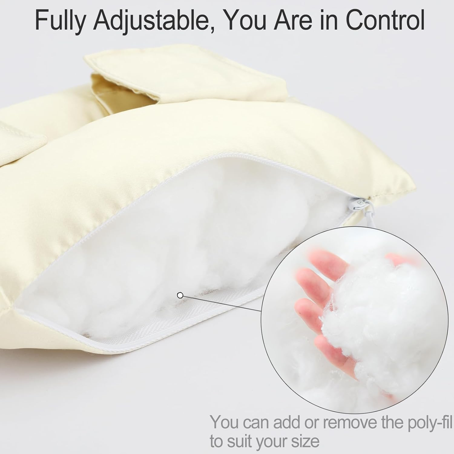 Silky Satin Port Pillow Heart Surgery Pillows for Chemo Port after Open Heart Surgery Recovery Gifts Bypass Pacemaker Must Haves Protector Smooth Cooling Cushion Champagne