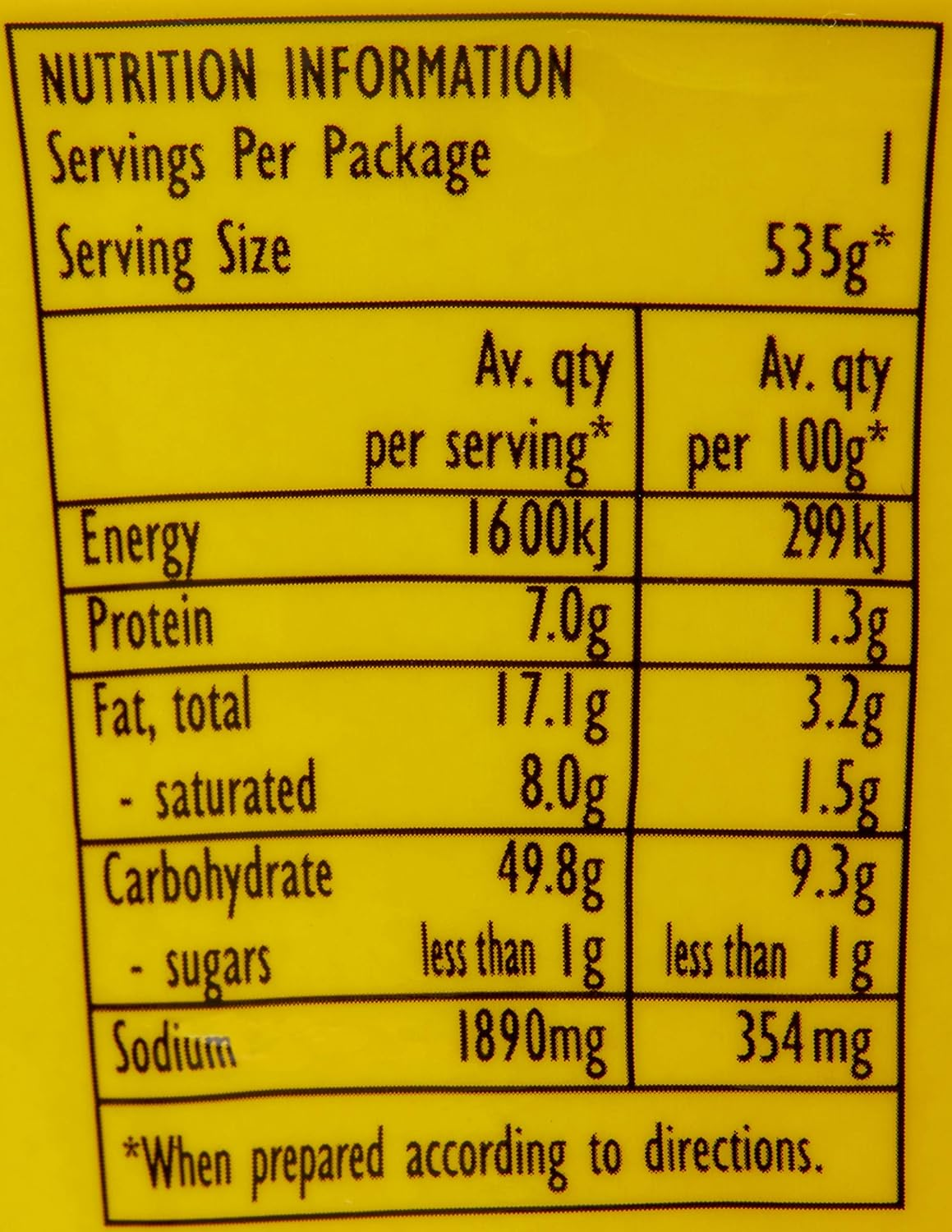 Fantastic Bowl Noodle, Beef, 85G image number 5