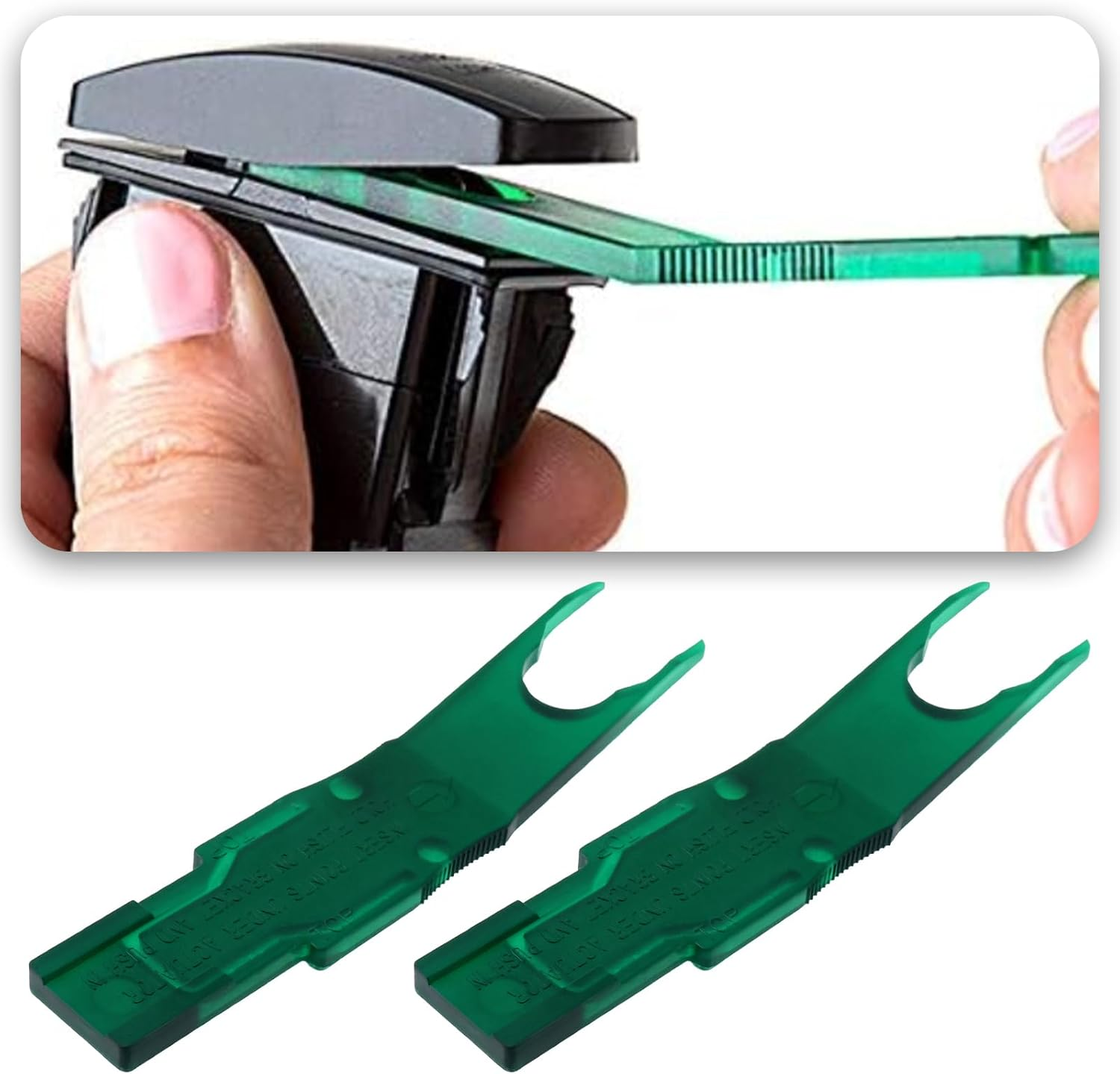 2Pcs Rocker Switch Panel Actuator Removal Tool Compatible with Carling Contura ARB image number 1