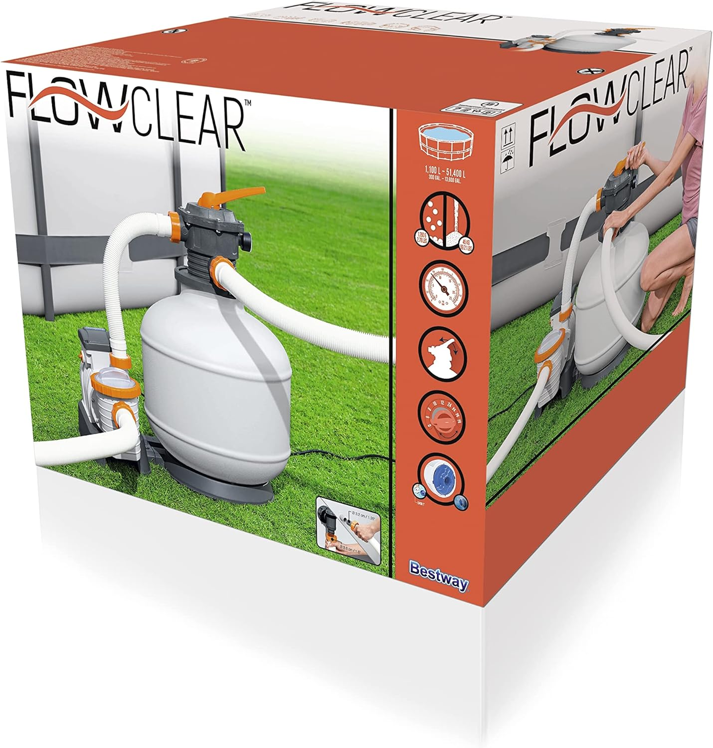 Bestway Sand Filter, 2200 Gallon