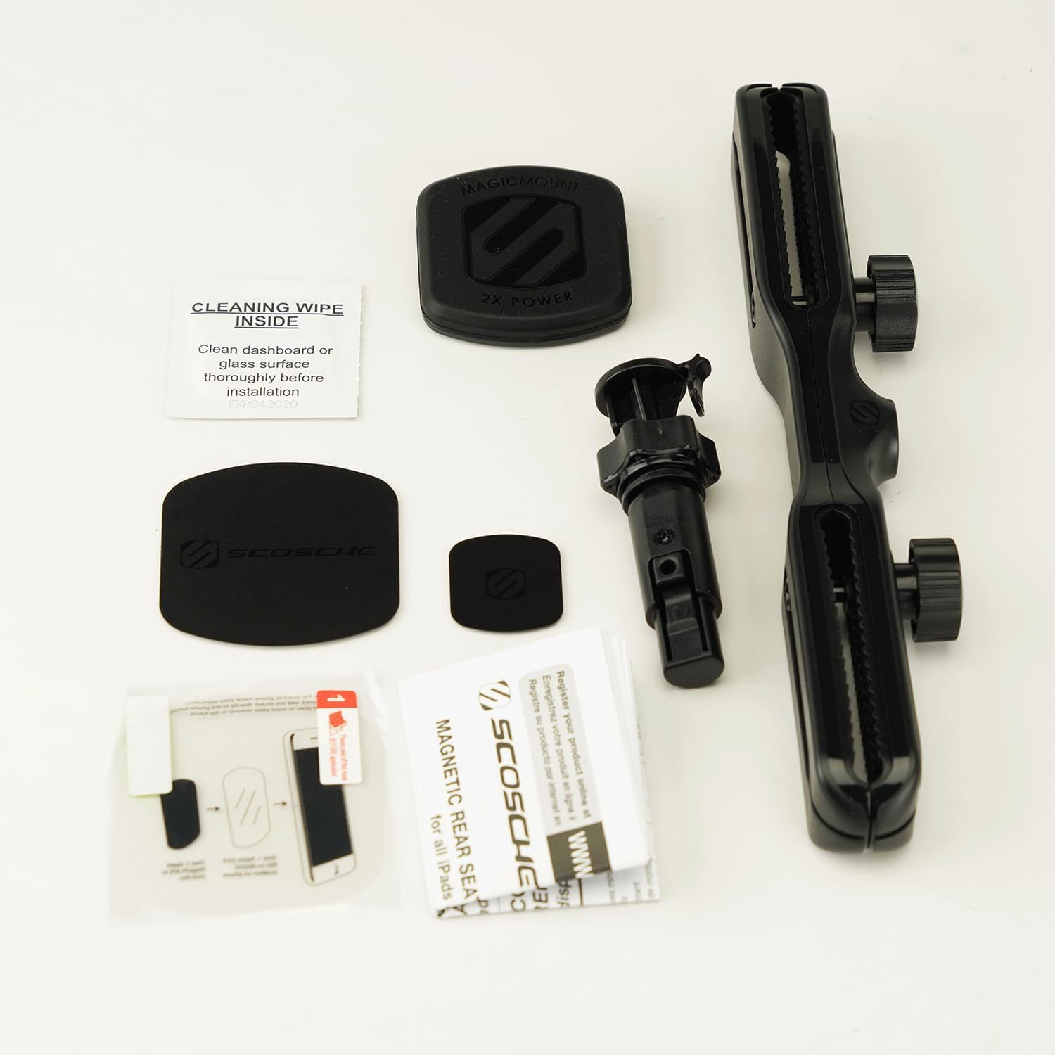 Scosche MAGTHM2 Magicmount Magnetic Rear Seat Headrest Mount,Black image number 4