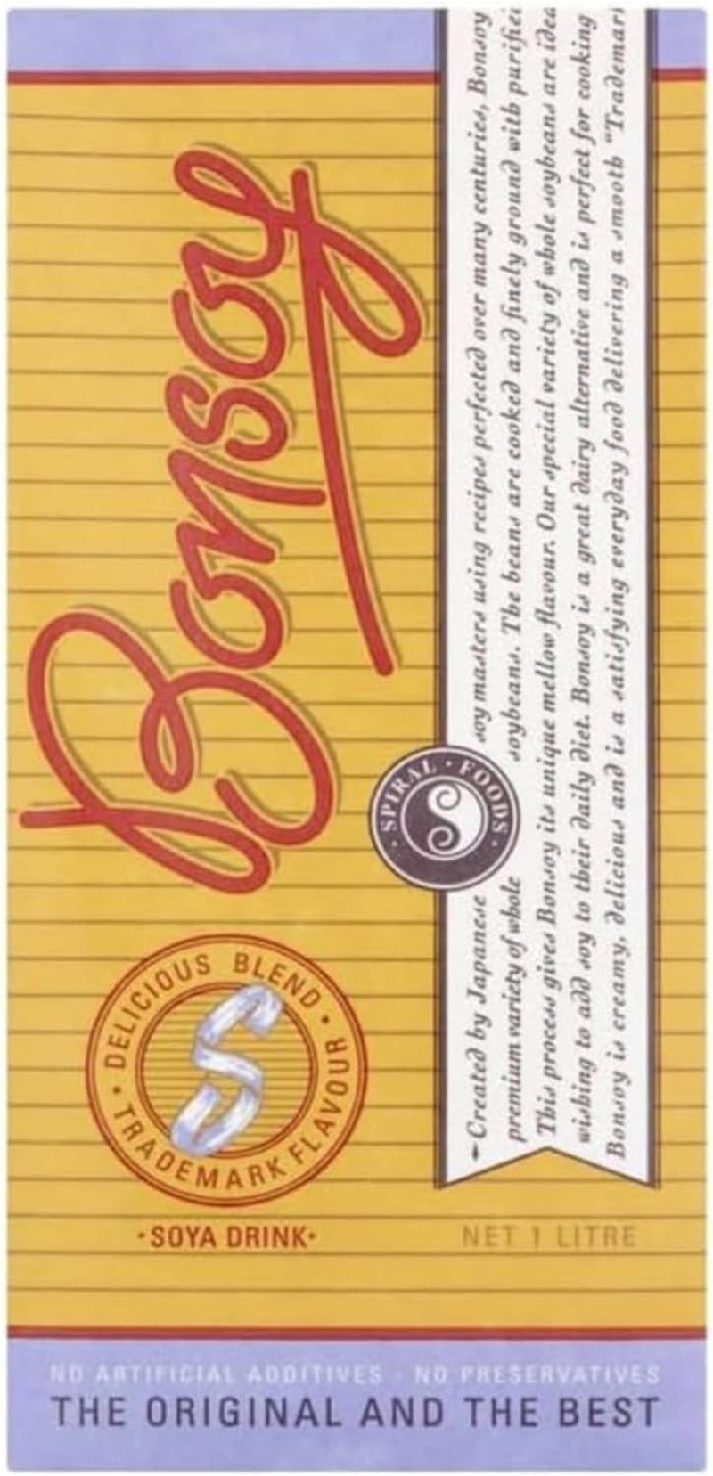 Bonsoy Soy Milk, 6 X 1000 Ml