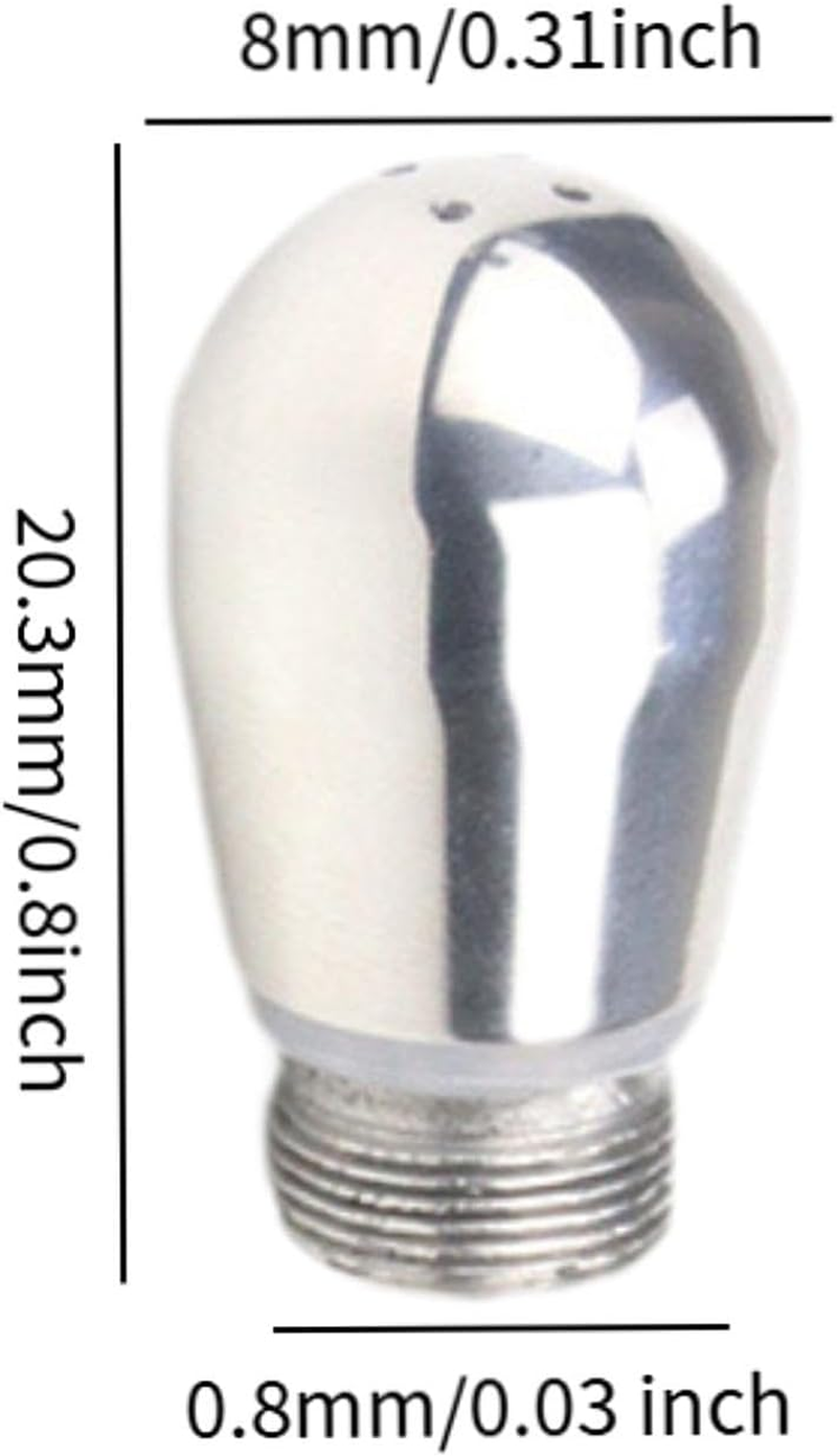 Fytstycale Steam Tip for Espresso Machines, Steam Wand Tip, 0.8 Mm, Milk Tea Shop, Coffee Machine Accessories, Milk Foam Spout, Steam Nozzle Tip, Spout, 4 Holes image number 2