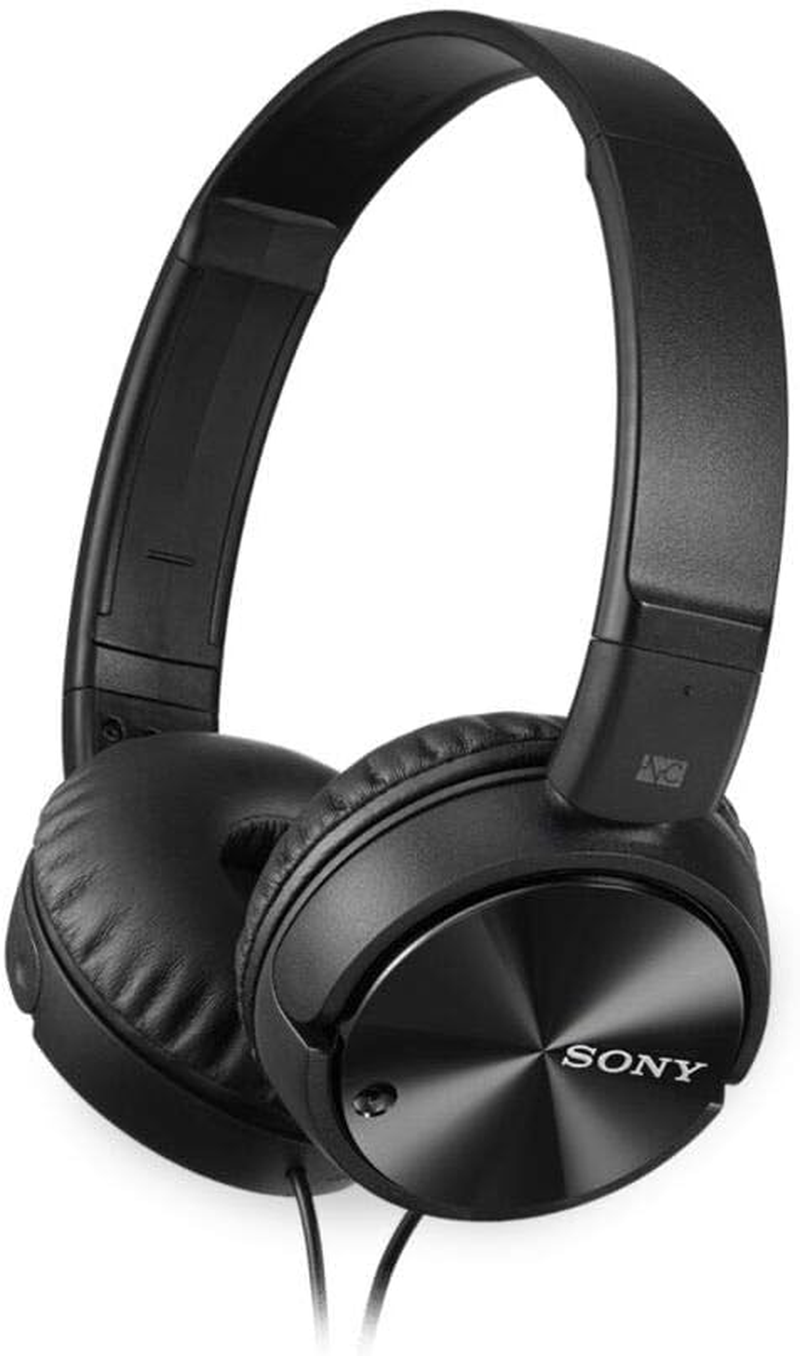 Sony MDRZX110NC Noise Cancelling Headphones, Black, Medium image number 1