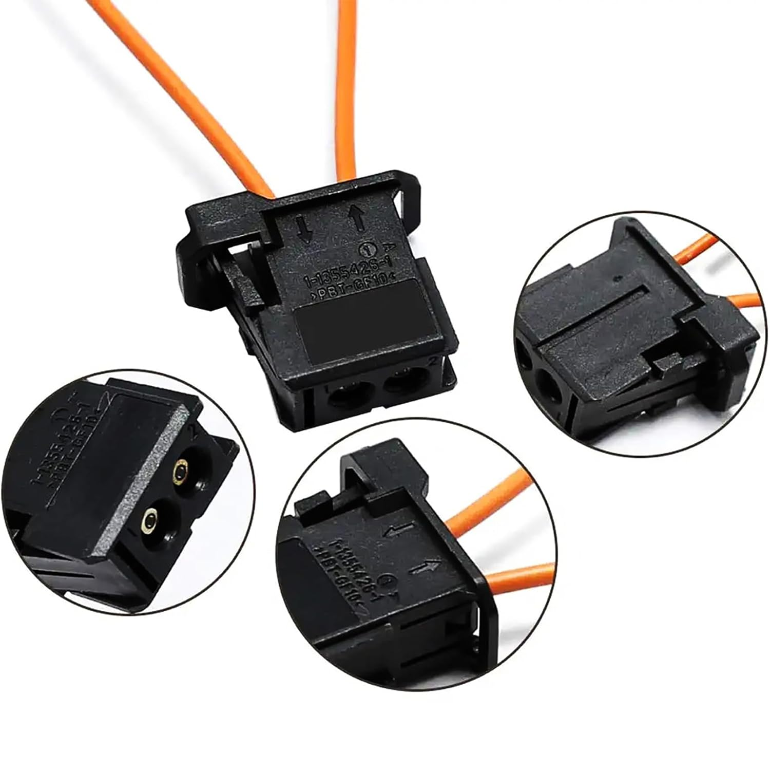 Tunghey Mo-St Fiber Optic Optical Loop Bypass Female & Male Adapter Universal Connector for Radio and Audio image number 4