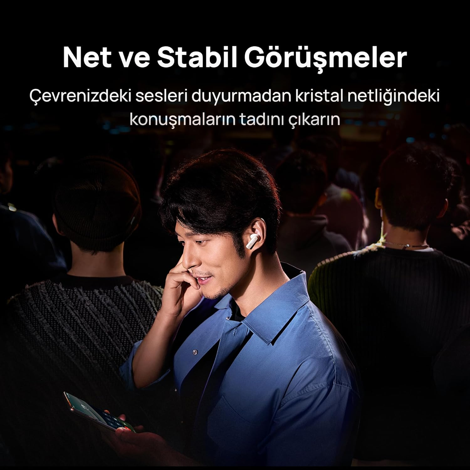 Huawei Freebuds Pro 4 Wireless Headphones, Real Sound with Dual Driver, Stable and Clear Calls, Dynamic Intelligent ANC, Compatible with Ios and Android, Noise Cancellation, Green