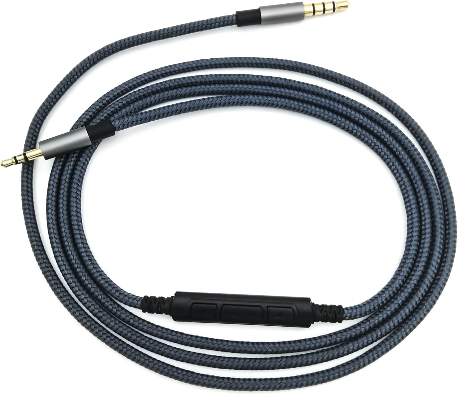 Newfantasia 3.5Mm to 2.5Mm Male Audio Cable Compatible with Bose Noise Canceling 700, QC35, Qc35Ii, QC45, Oe2, Oe2I Headphones, Remote Volume Control Mic Compatible with Samsung Galaxy Android Phone image number 6