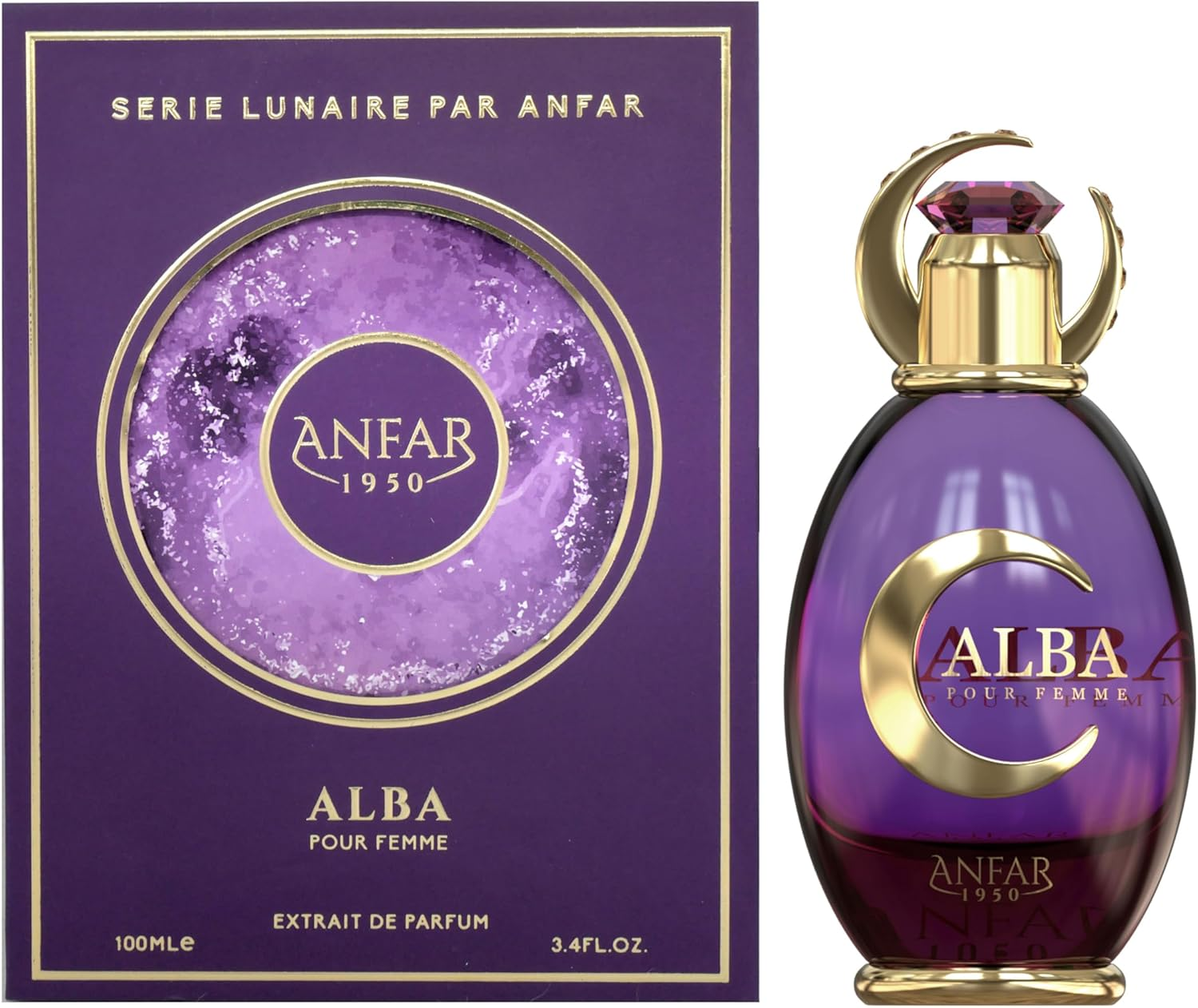 Alba by Anfar for Women - 3.4 Oz Extrait De Parfum Spray