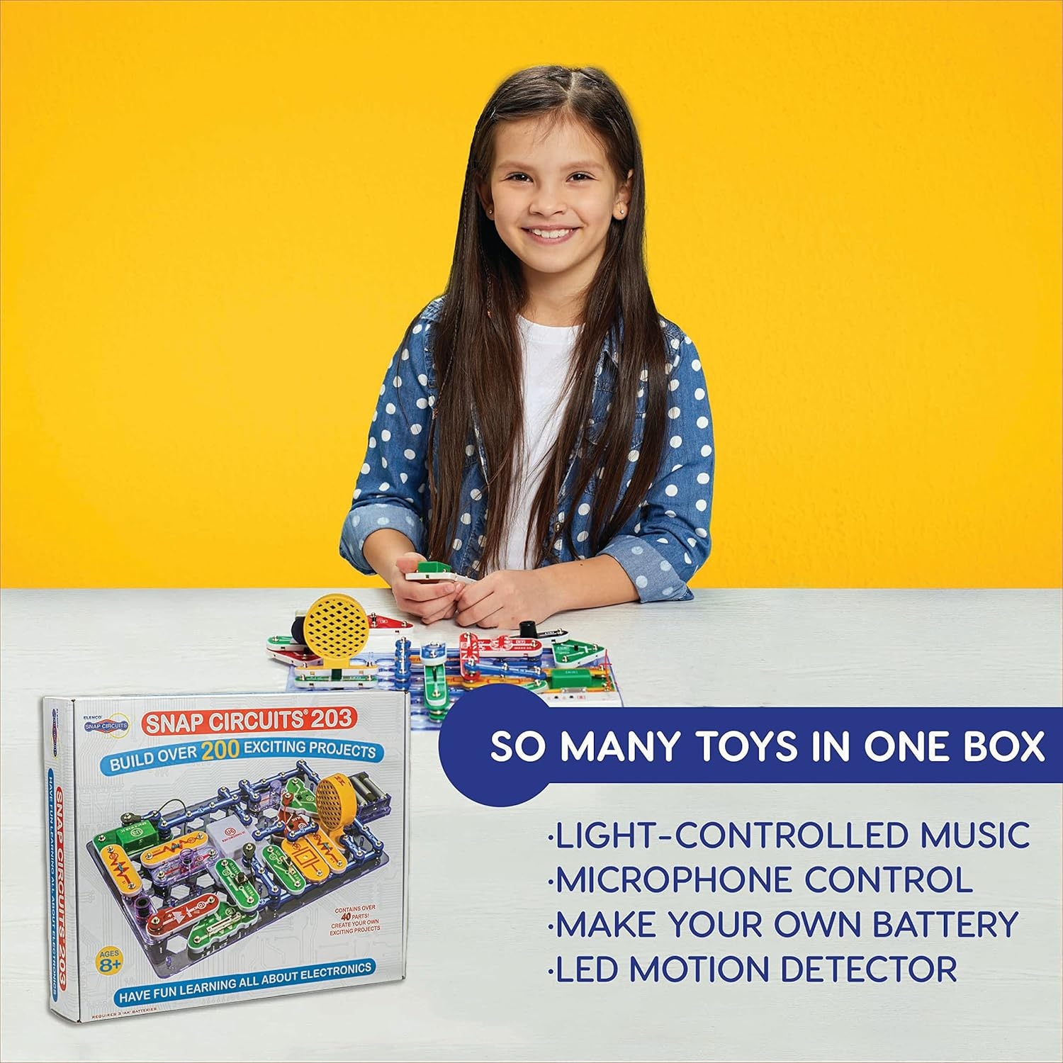 Snap Circuits 203 - CM200 - Electronics Discovery Kit