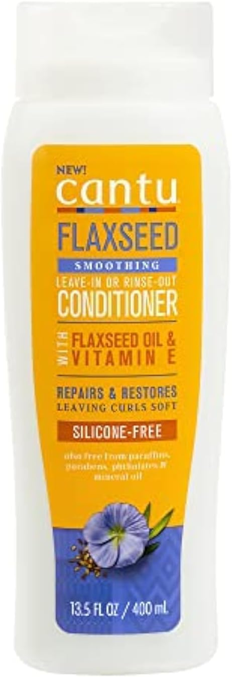 Cantu Flaxseed Smoothing Conditioner 400 Ml image number 2