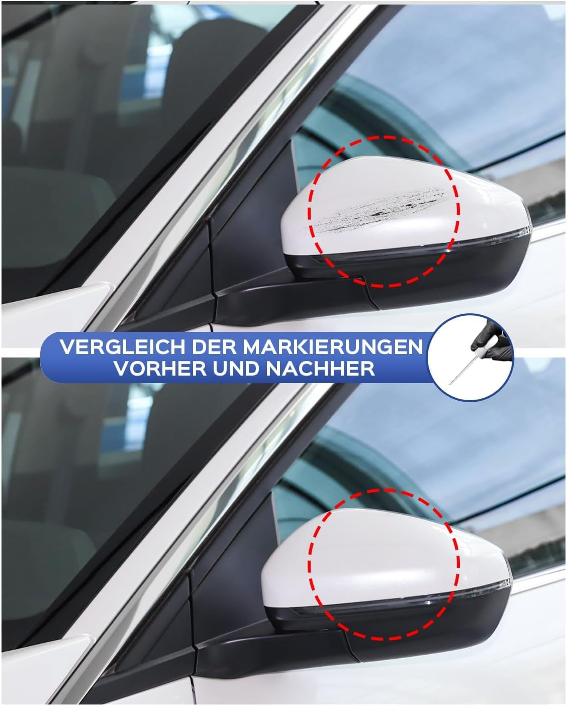 KCA Gris Artense Metallic/Cumulus Grey Metallic Touch up Paint Peugeot Exact Match - Touch up Scratches and Chips image number 3