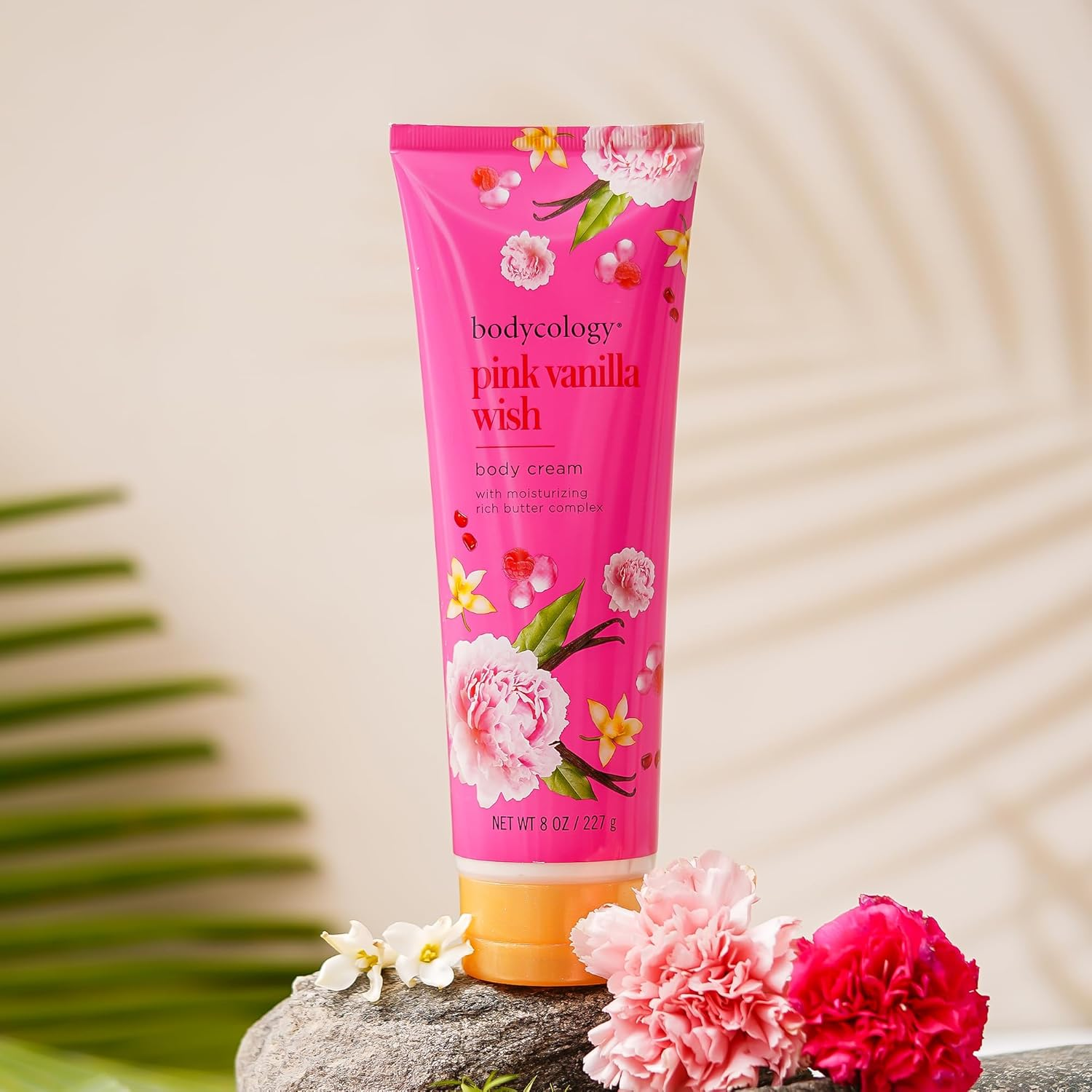 Bodycology Pink Vanilla Wish for Women 8 Oz Body Cream