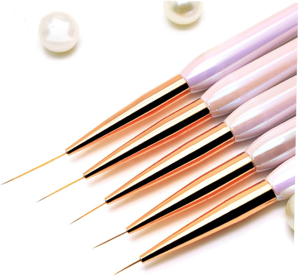 PLAFOPE Nail Art Diy Painting Pen Manicure Tool Fine Detail Brush Nail Brushes image number 3