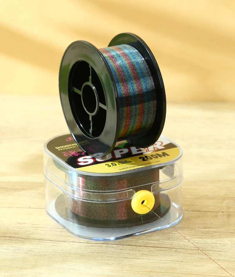 Super Strong Abrasion-Resistant Invisible Monofilament Fishing Line, 200M, Fishing Tackle Tools image number 2