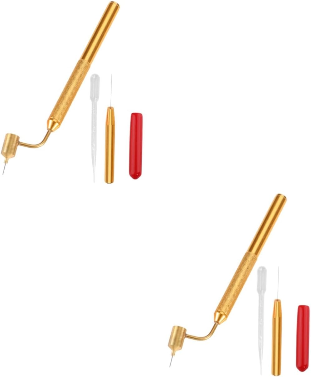 GLEAVI 2Pcs Car Scratch Repair Pen Fluid Writer Tool for Paint Versatile Auto Scratch Remover for Various Car Models Elegant Design for Home Furniture Repair image number 4