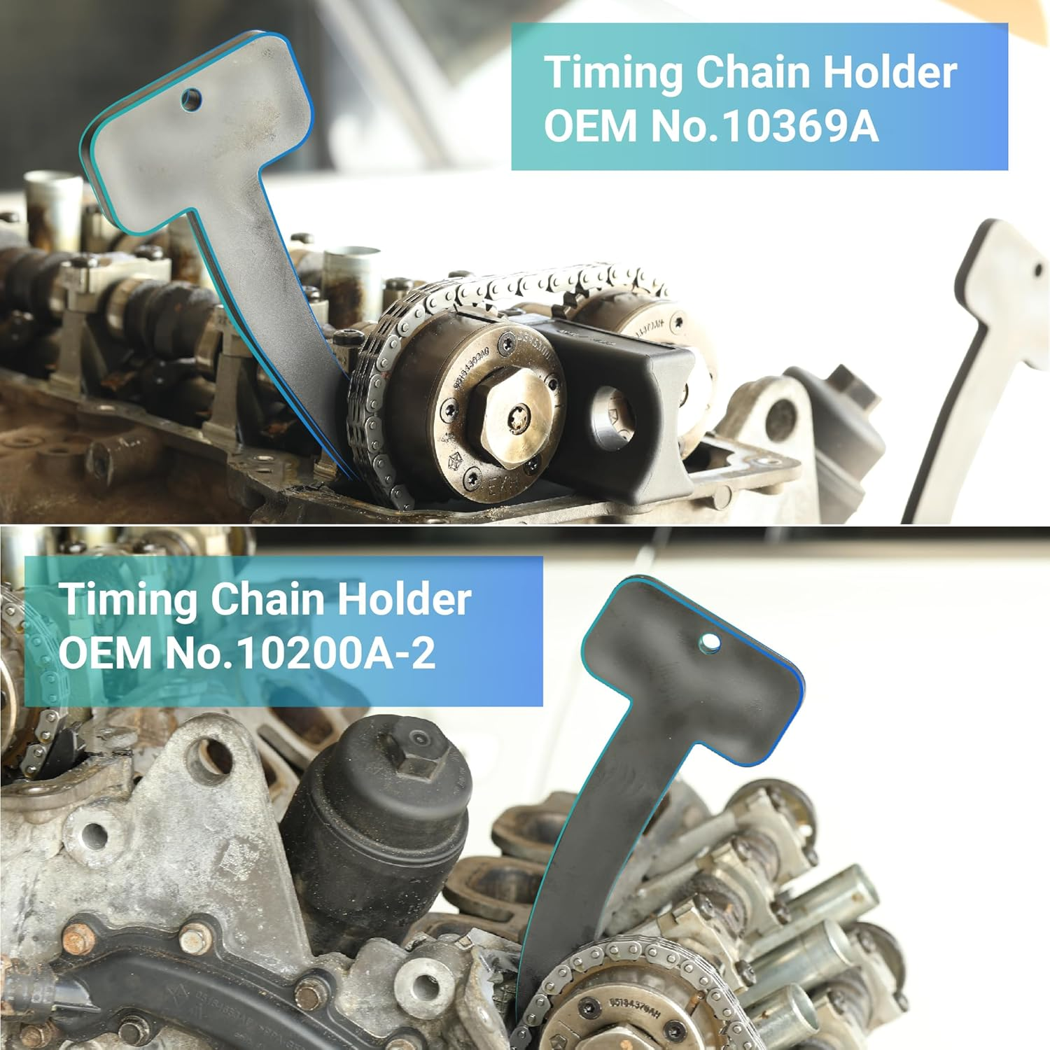 3.6 Pentastar Timing Tool Kit, 3.6L Camshaft Phaser Timing Chain Lock Tool Set Compatible with 2011 to 2019 Chrysler Dodge Jeep Ram, Replace 10200A 10202 10369A image number 1