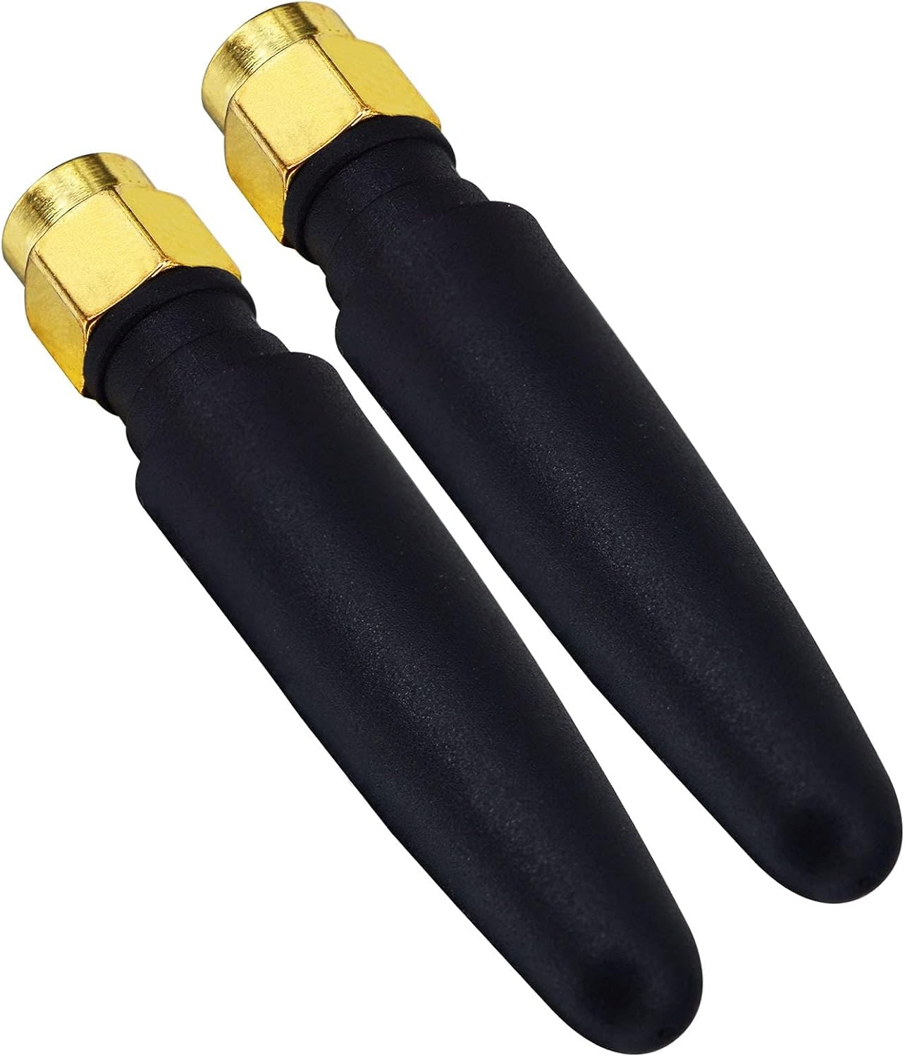 BOOBRIE 2-Pack 2.4Ghz Mini Wifi Antenna 2Dbi FPV Antenna Omni Directional SMA Male Omni-Directional Small PC Wifi Bluetooth Antenna Aerial Signal Booster Adapter Network Receive for Wireless Router image number 6