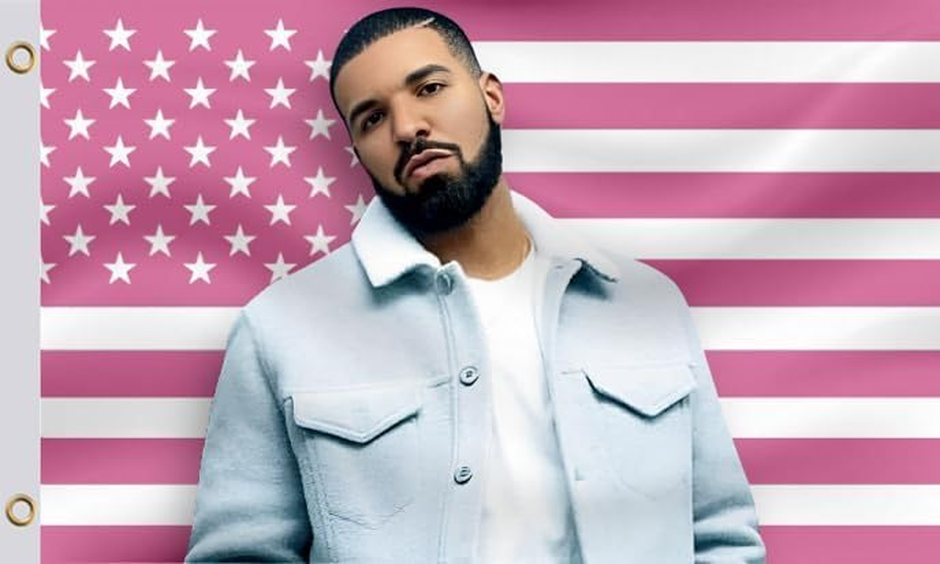 3X5 Feet Flag with Two Brass Grommets - American Music 2024 Single Sided Flags - Rapper Flag Polyester Decor for Indoor or Outdoor - Funny House Cool Tapestry for Garden Yard Party Indoor Decorations