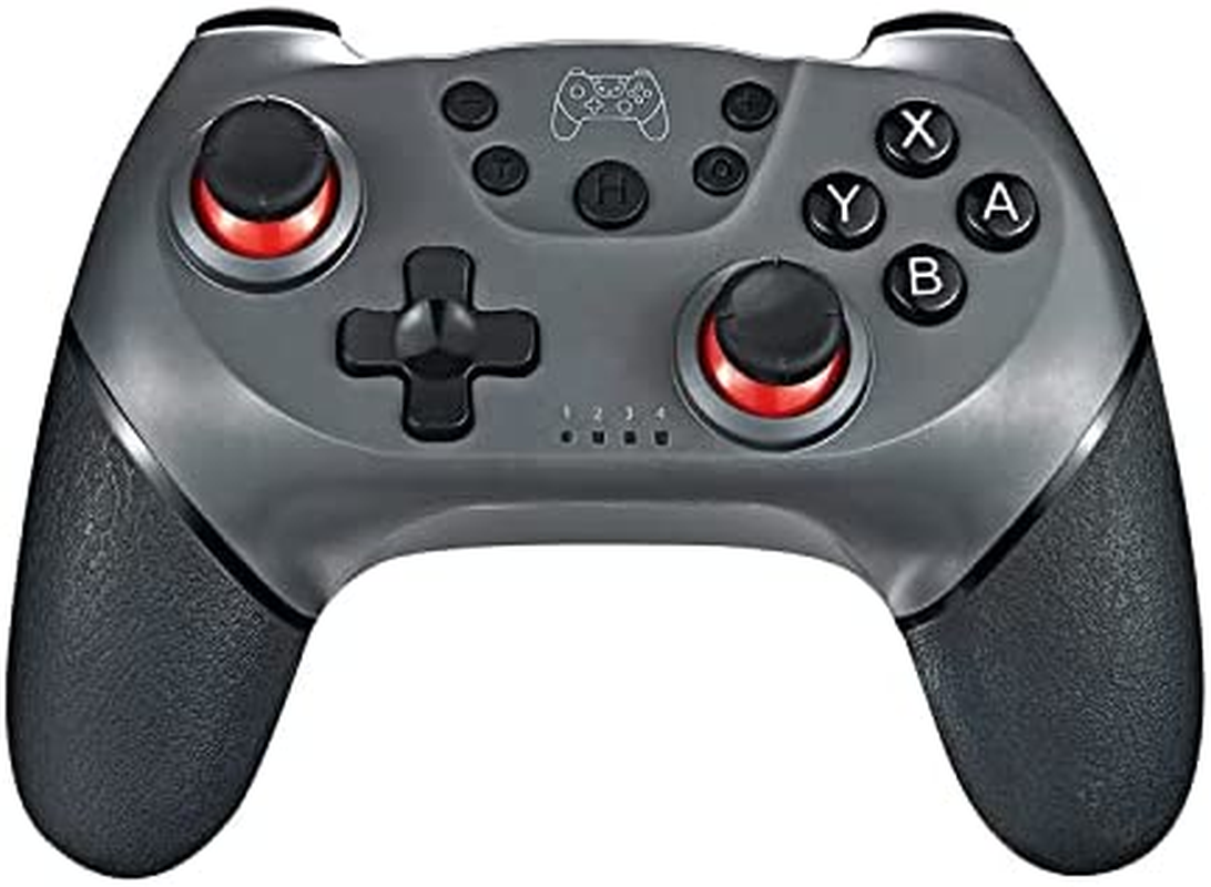 Wireless Controller Gamepad Joypad Remote Joystick for Switch Console Lite, Switch Remote Controller Gamepad Joystick Supports Gyro Axis Withturbo and Dual Vibration (Silverygrey) image number 1