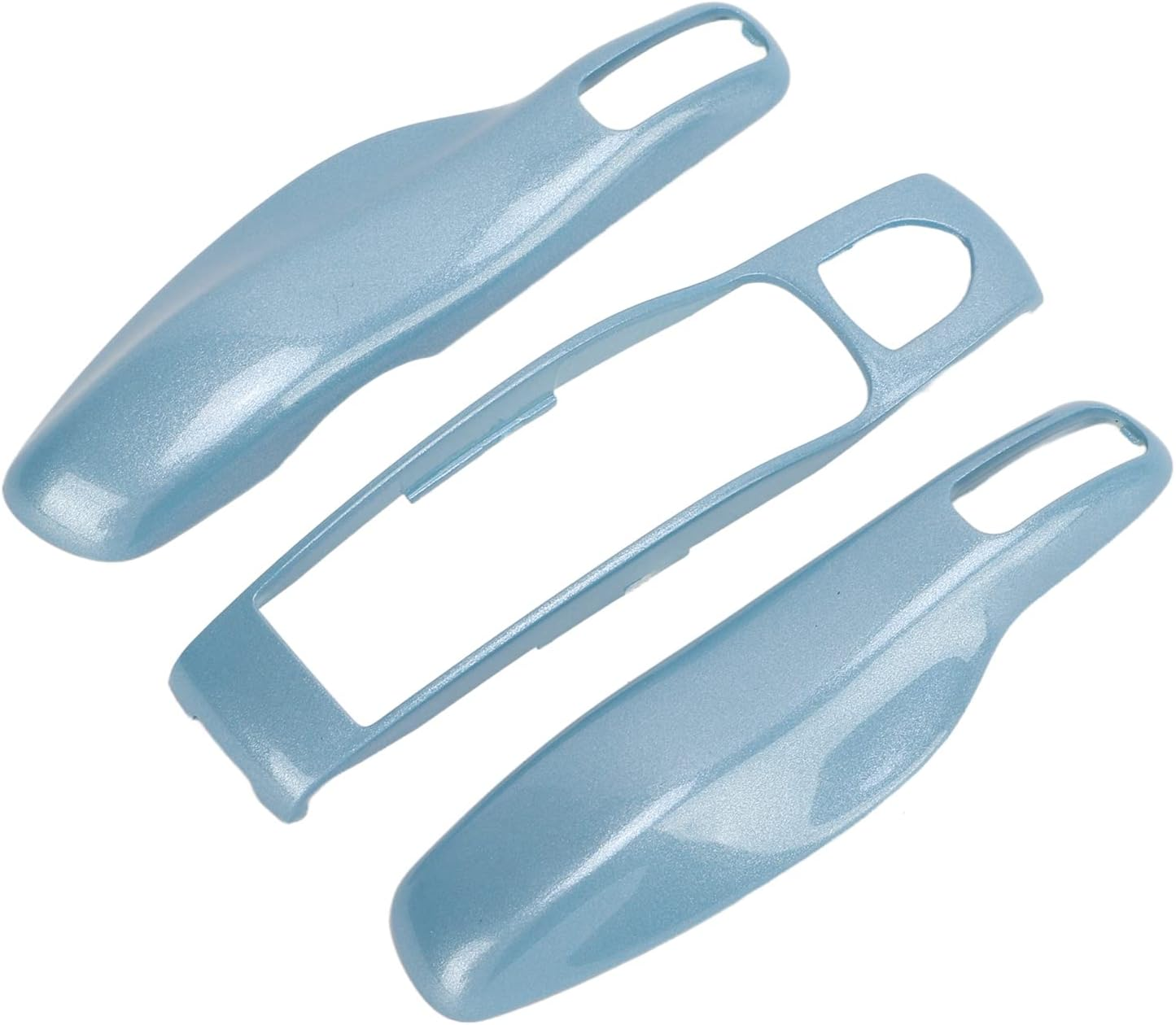 Key Fob Shell Cover for Porsche 911 & 718 - Durable Protective Car Key Case Replacement, Easy Installation (Grey)