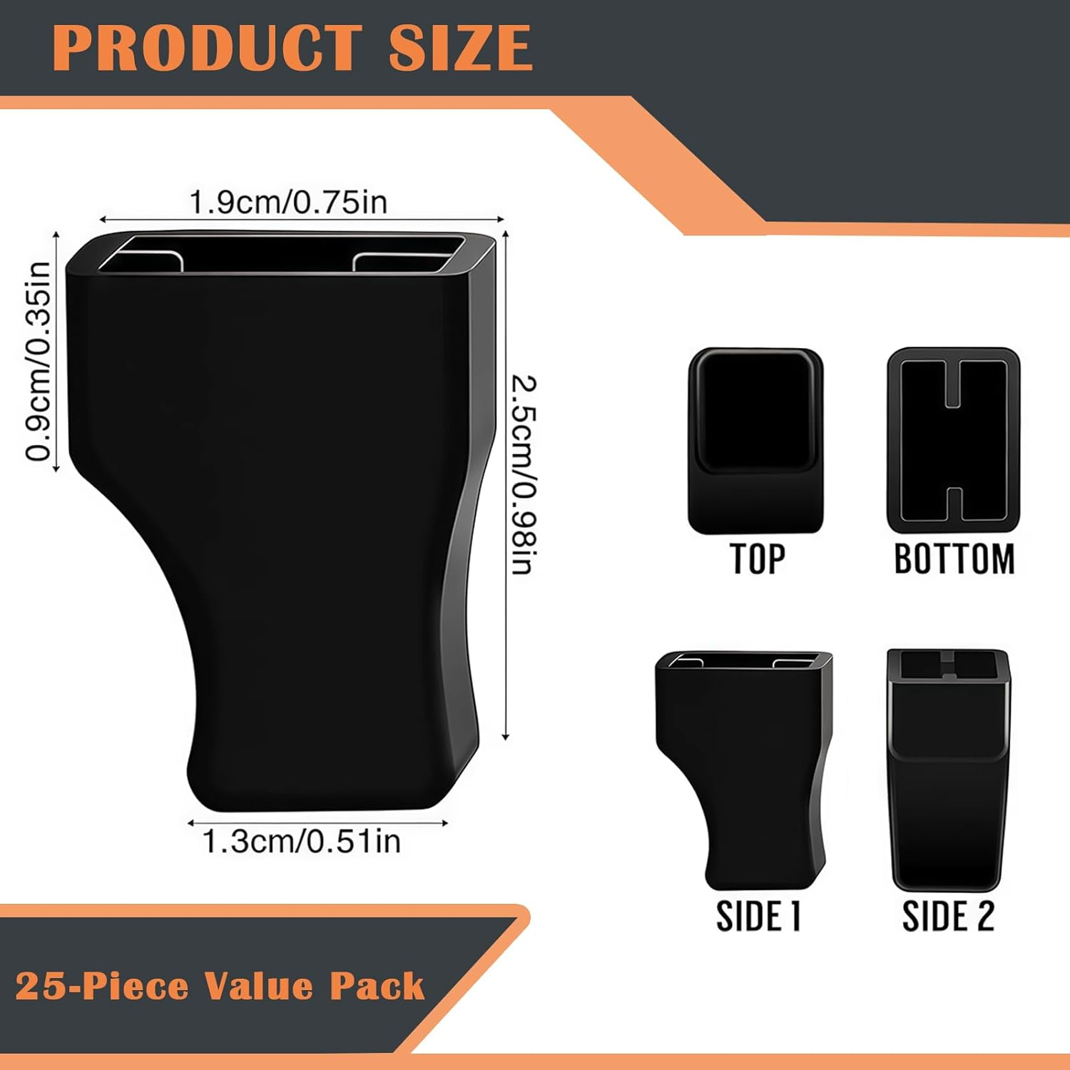 Koceci 25 PCS Coffee Syrup Pump Covers, Silicone Syrup Pump Caps, Pourer Covers Pourer Caps Fits for Pour Dispenser, Oil Liquor Bottle (Black)