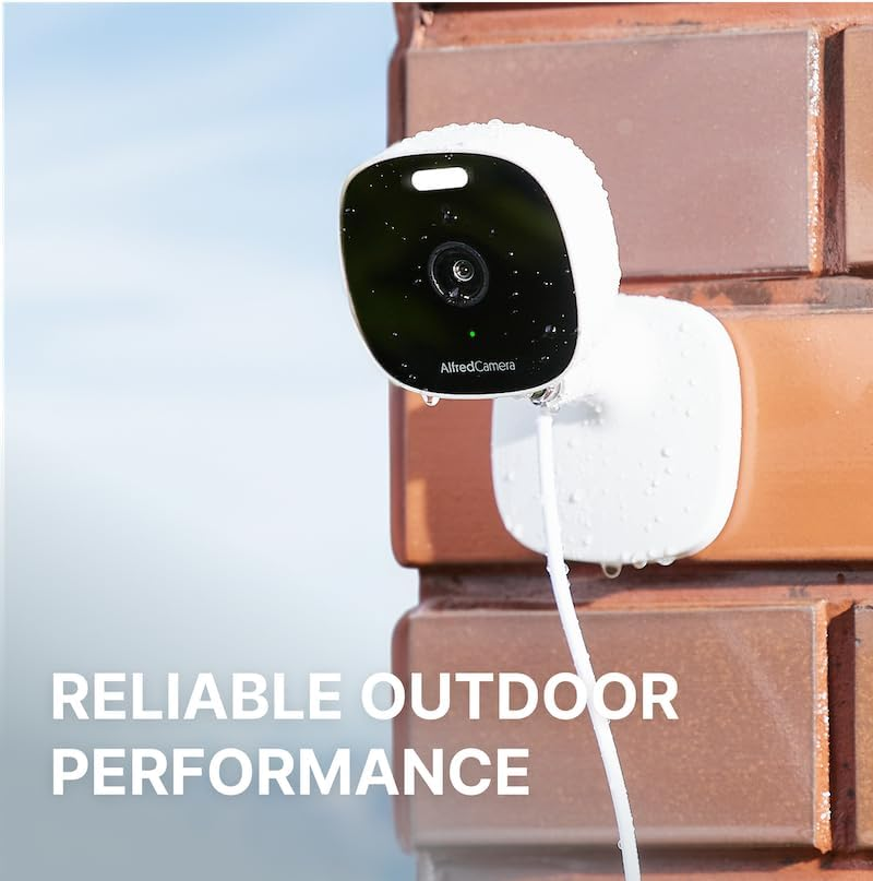 Alfredcamera Alfredcam plus 2 Smart Home Security Camera 2.5K, 5G/Wifi, Indoor/Outdoor, IP65 Waterproof, LED Spotlight, Two-Way Audio, Color Night Vision, Baby/Pet Cam, App Powered (70M+ Downloads) image number 6