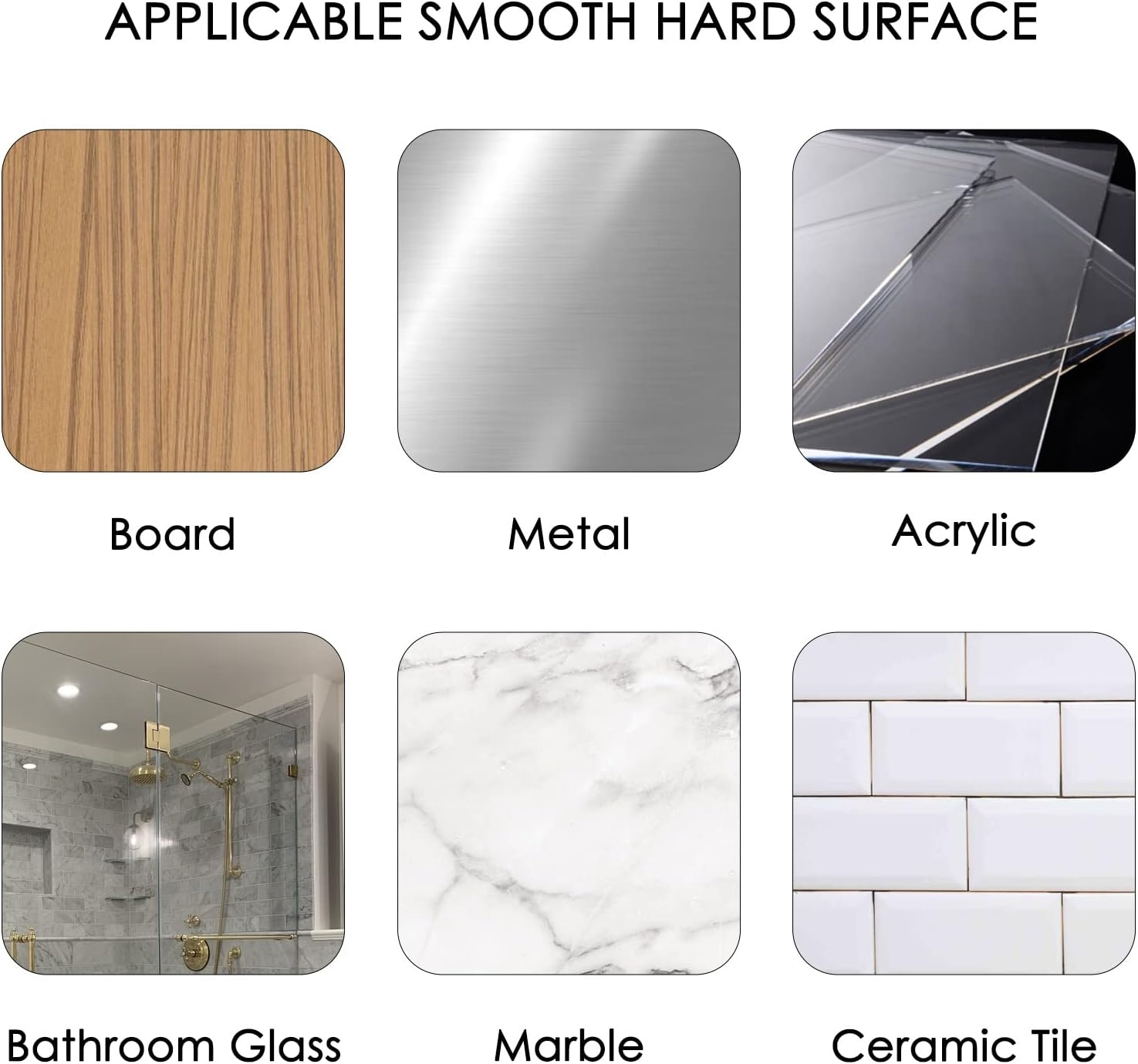 Happylily 2 Pack Detachable Curling Iron Holder Wall Mount, Wall Mount Hair Dryer Holder, Styling Tool Storage Organizer Stand (White) image number 2