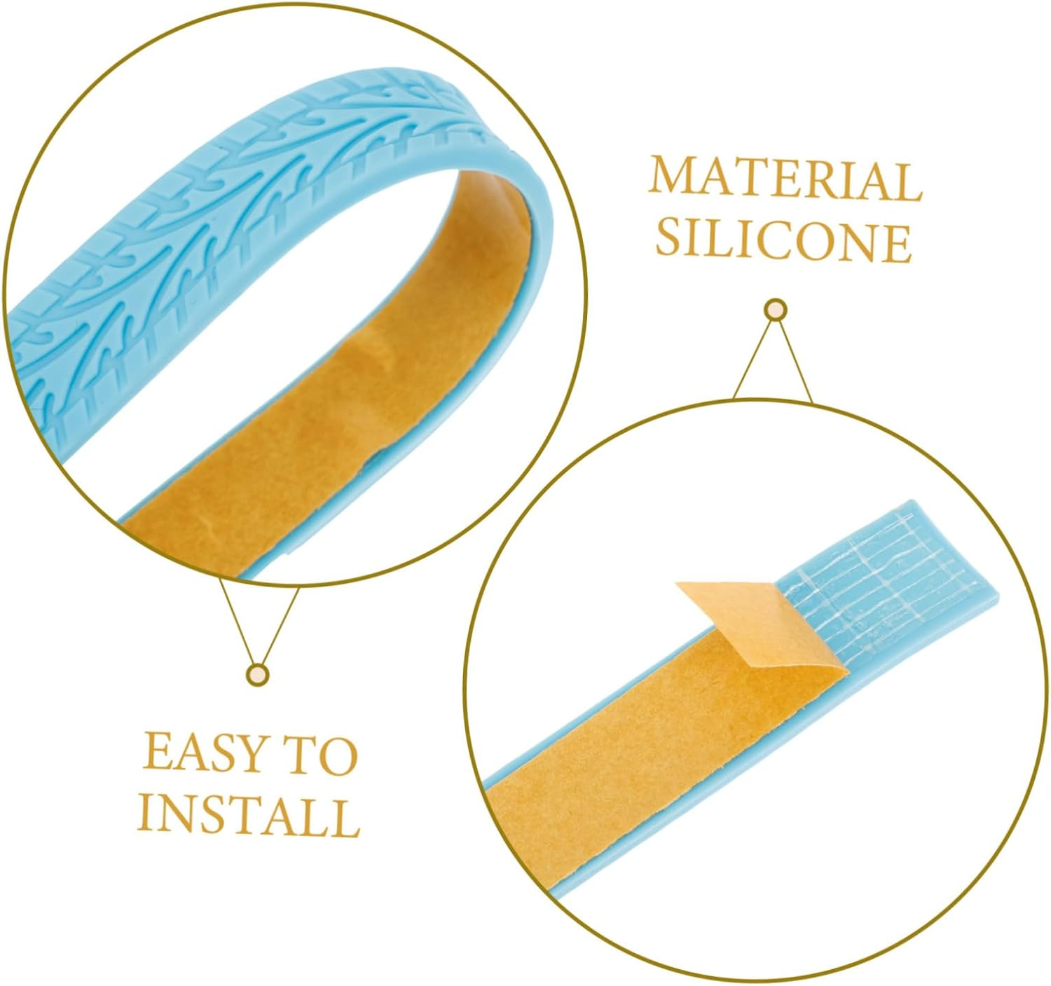 POPETPOP Silicone Luggage Wheel Covers Suitcase Feet Protectors Noise Reduction Shock Absorption Travel Suitcase Accessories Floor Protectors for Cabin Luggage Sturdy Lightweight