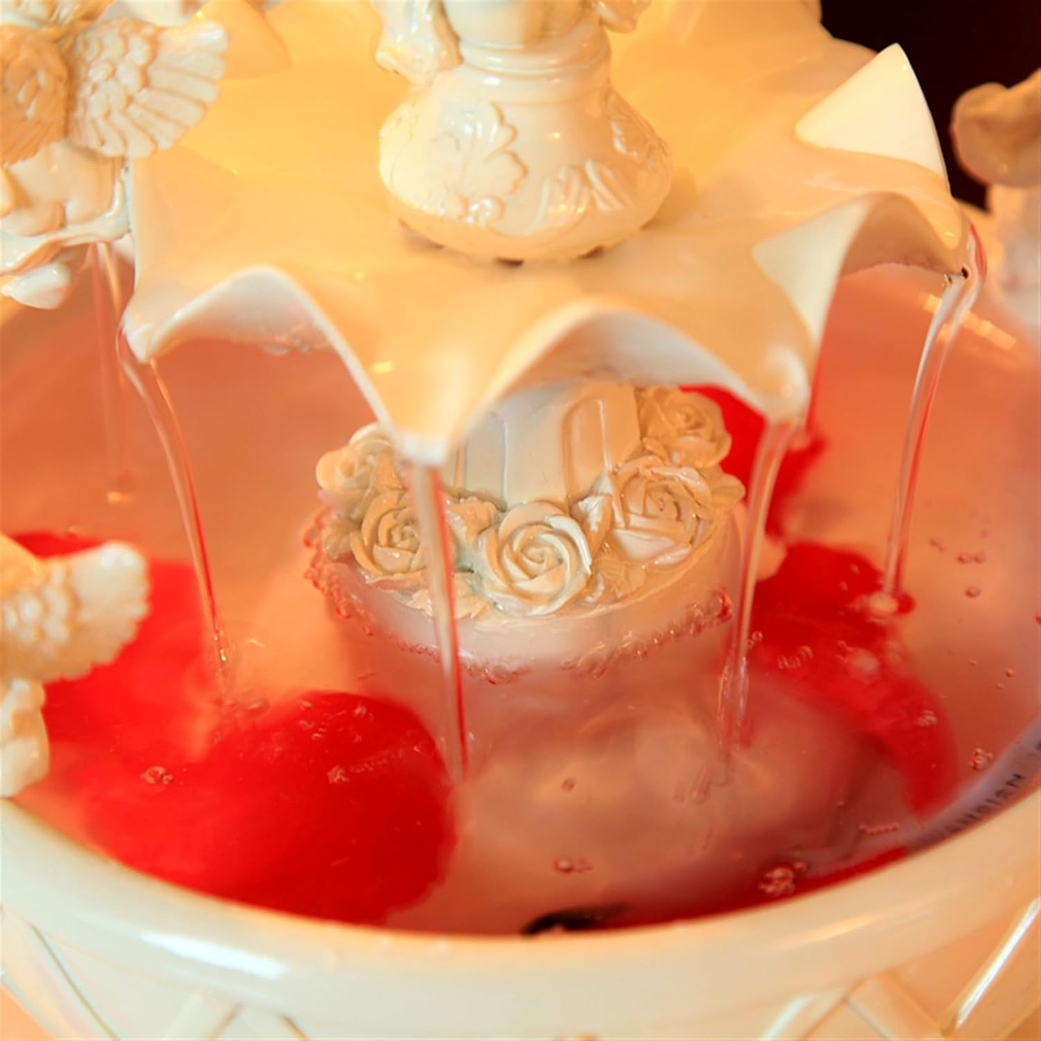 Outdoor Fountain Water Fountain Resin Decoration, Home Creative Angel Humidification, Living Room Courtyard Office image number 2