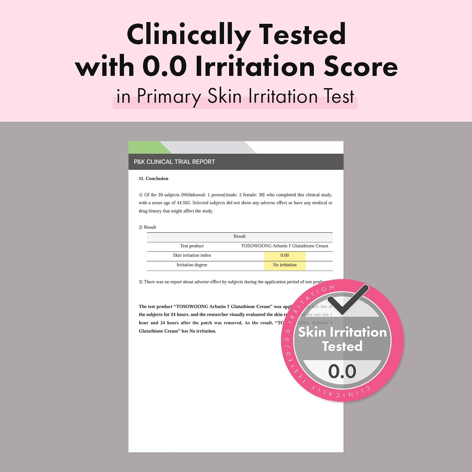 TOSOWOONG Arbutin 7% Glutathione Cream, 70,000Ppm Arbutin + 5,001Ppm Glutathione, Niacinamide, Dark Spots, Freckle, Blemishes, Pigmentation, Dullness, Uneven Tone, Korean Skin Care, 50Ml, 1.69 Fl.Oz. image number 4