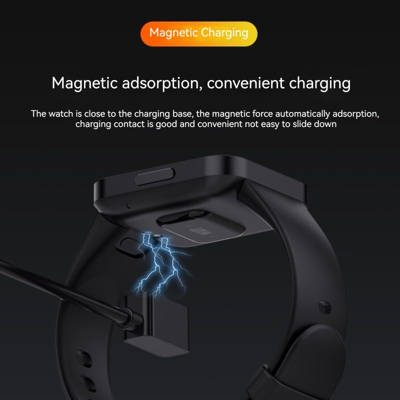 USTIYA Charger for Xiaomi Mi Band 10/9/9 Pro/9 Active/8/8 Pro/8 Active and for Redmi Watch 5/5 Active/5 Lite/4/3 Lite/3 Active/Smart Band 2/3 Adaptador Replacement USB Adapter Cables